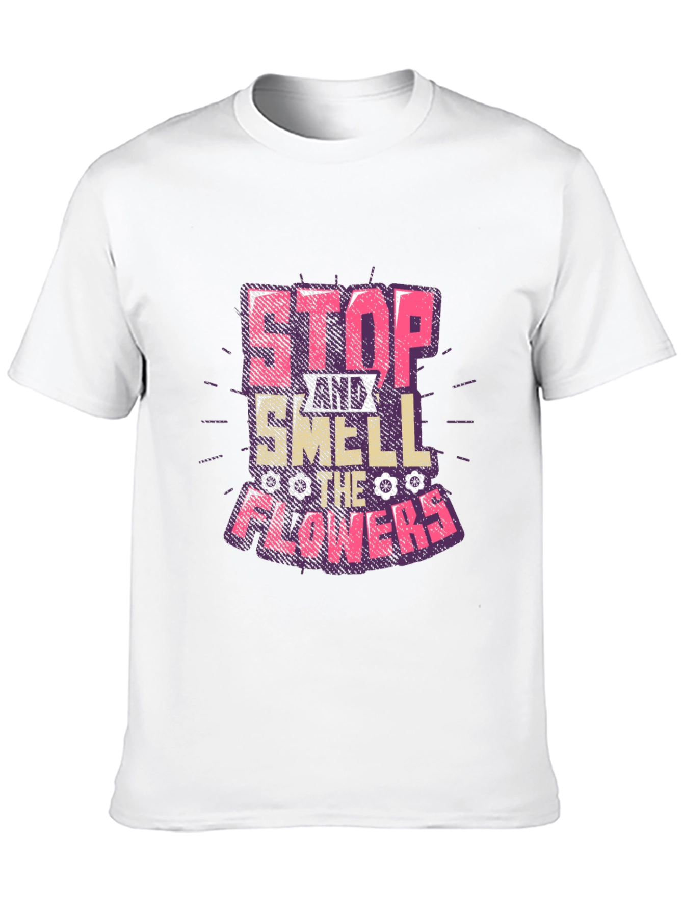 Stop and Smell the Flowers Graphic T-Shirt
