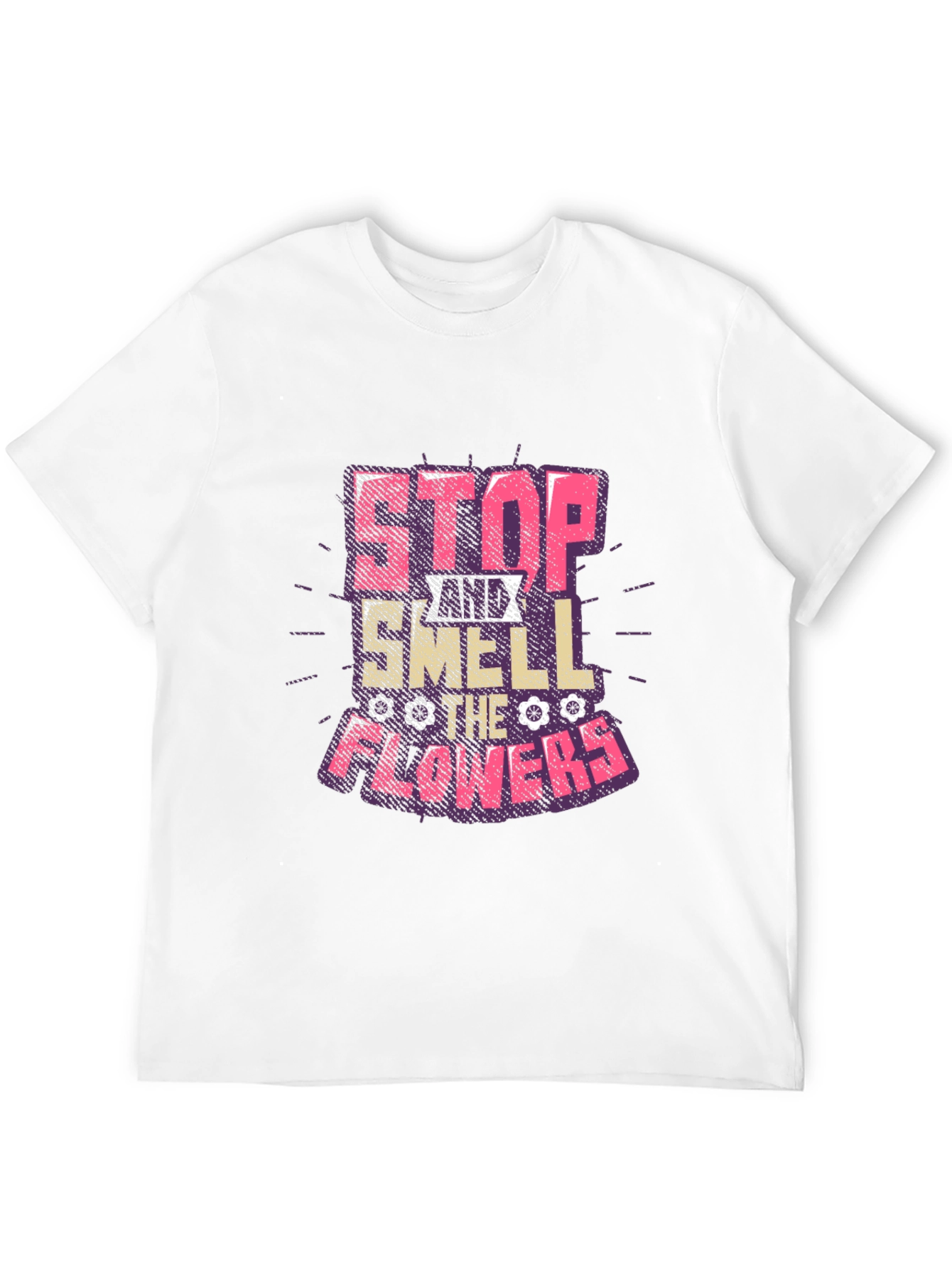 Stop and Smell the Flowers Graphic T-Shirt