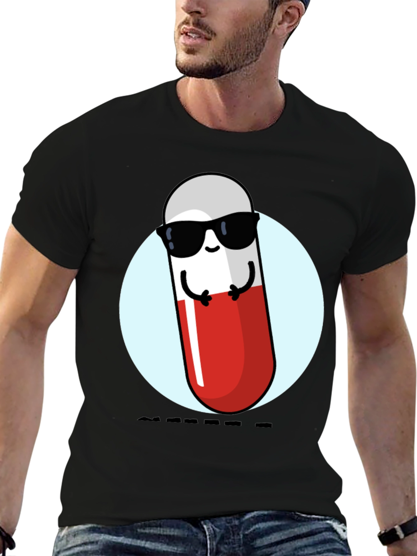 Cool Pill T-Shirt - Fun Novelty Graphic Tee