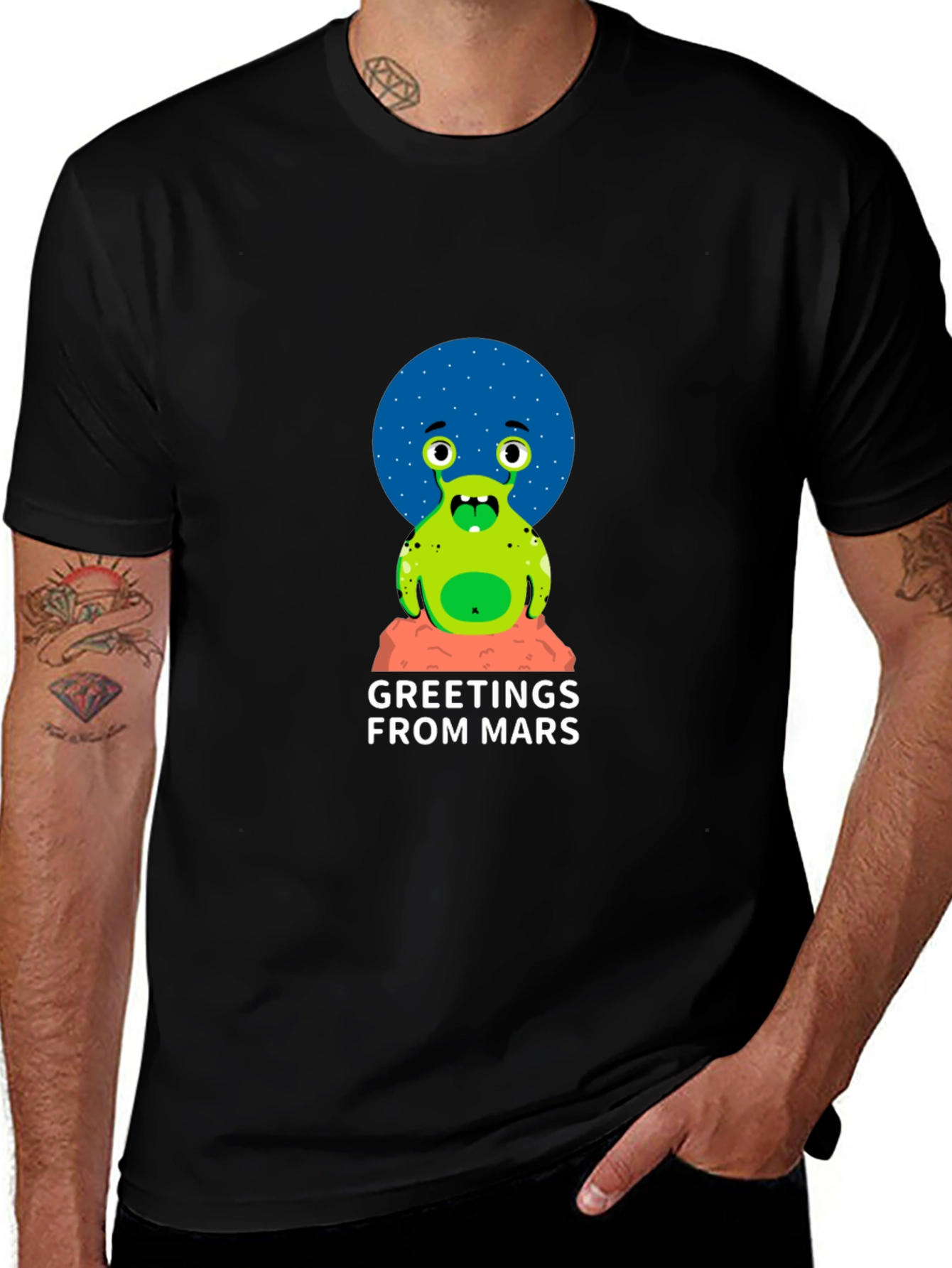 Greetings From Mars Graphic Tee