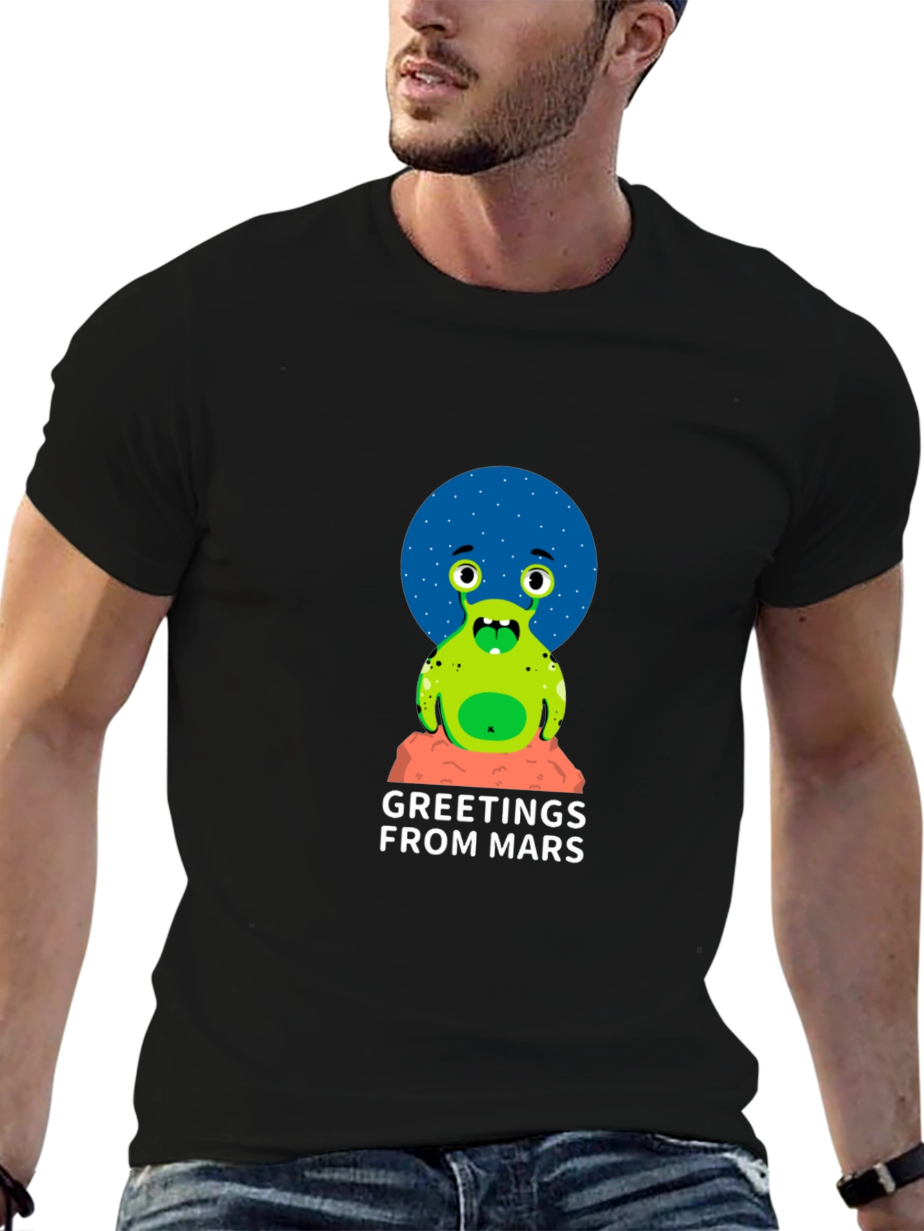 Greetings From Mars Graphic Tee
