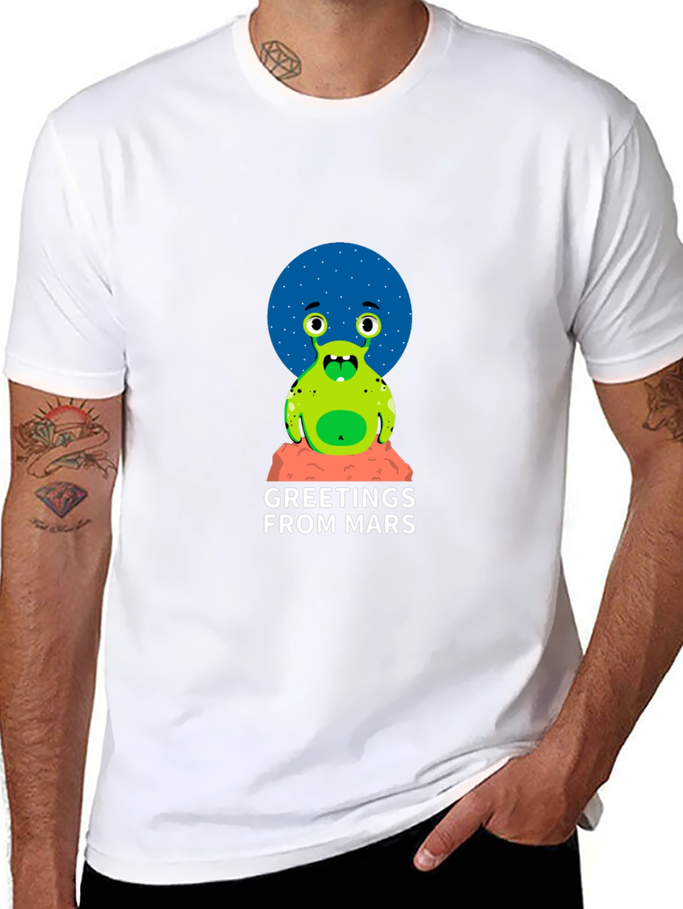 Greetings From Mars Graphic Tee
