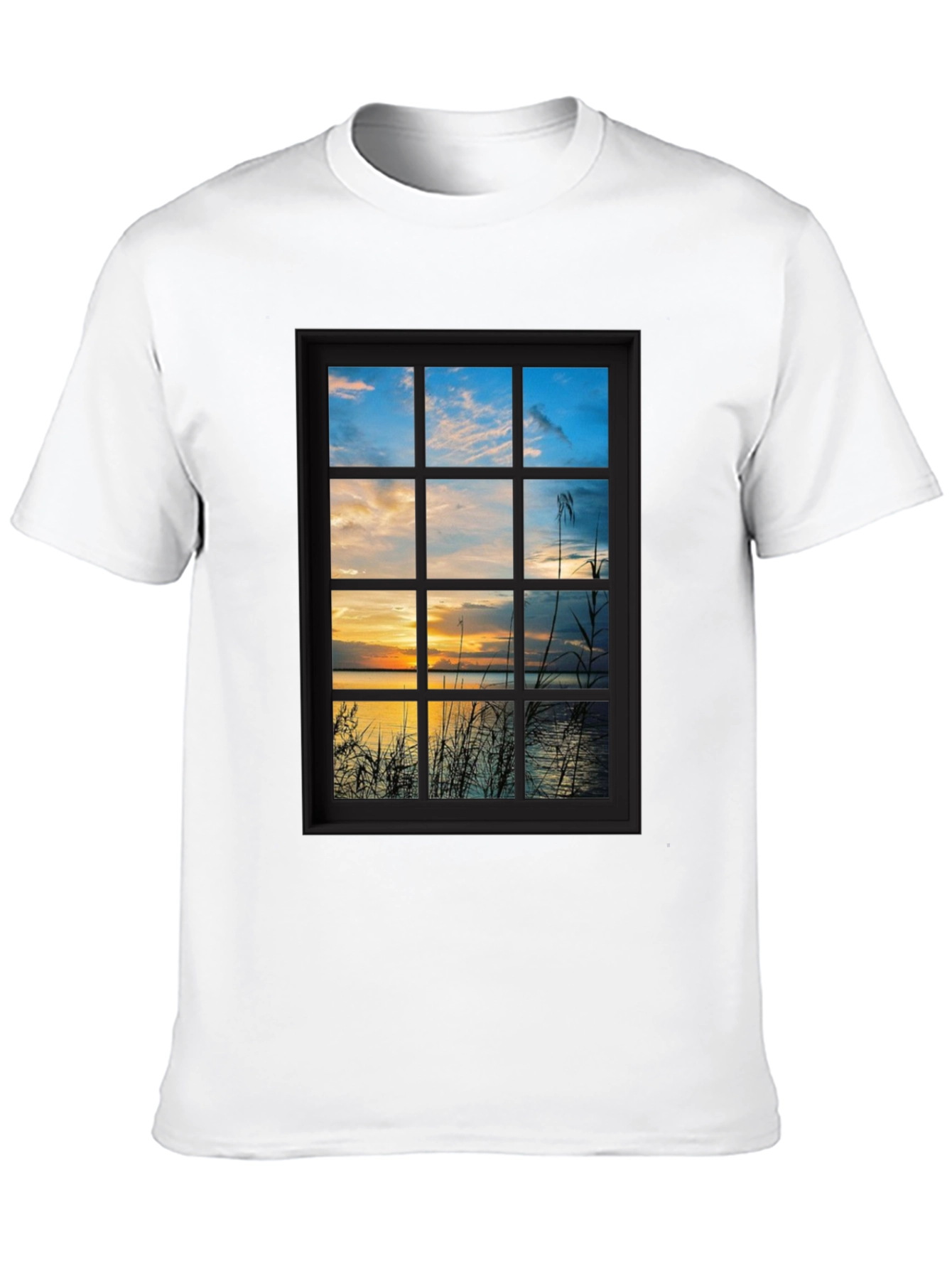 Window to Sunset T-Shirt - Unique Design