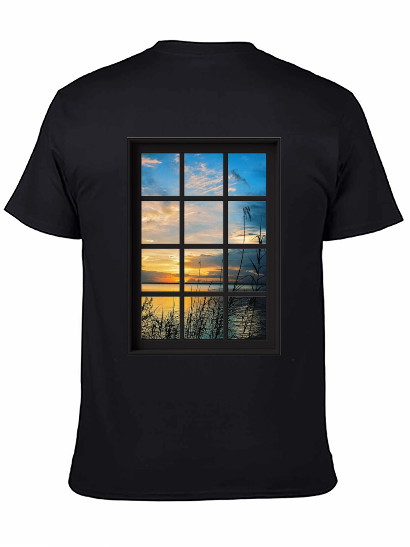 Window to Sunset T-Shirt - Unique Design