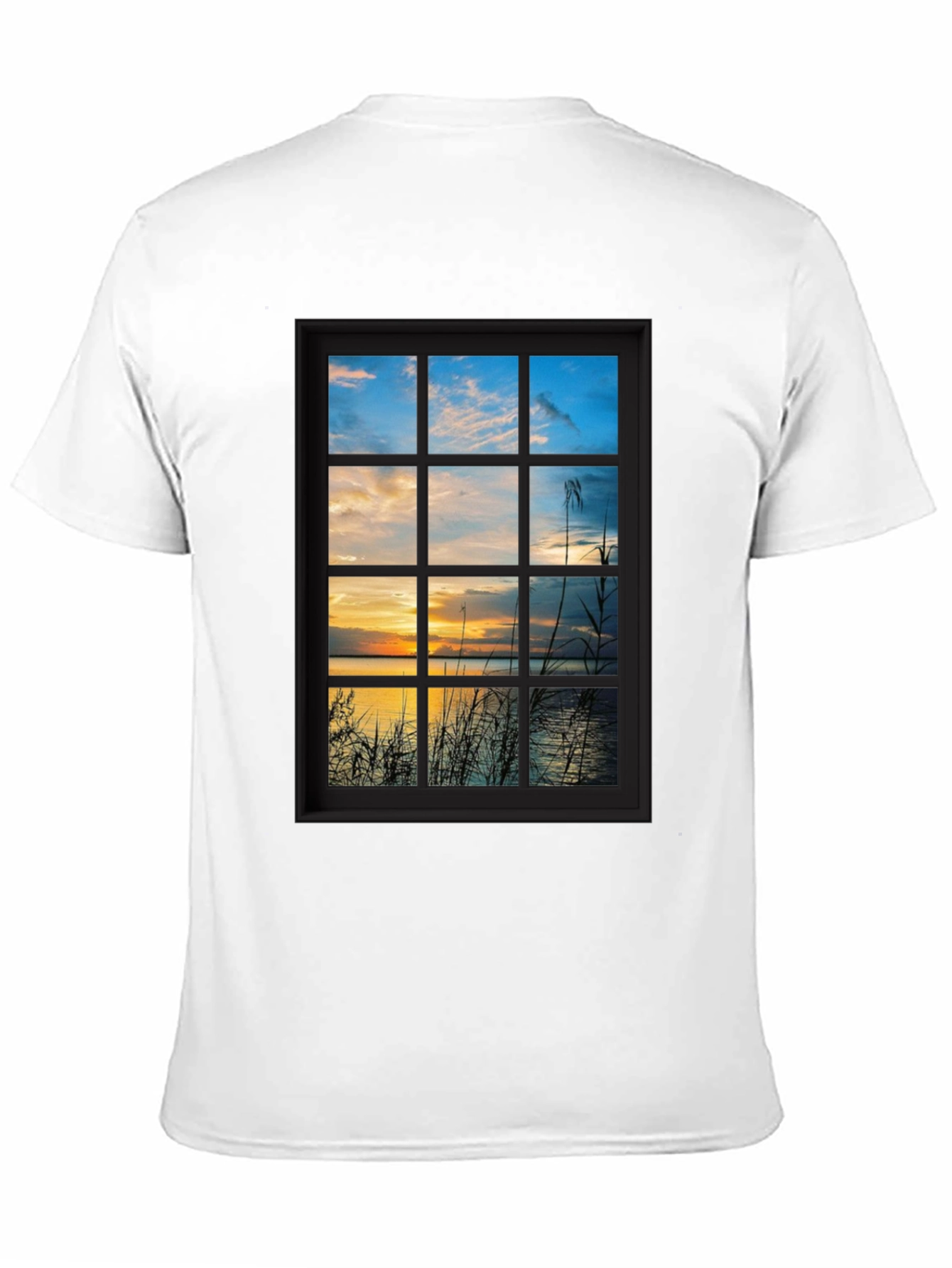 Window to Sunset T-Shirt - Unique Design