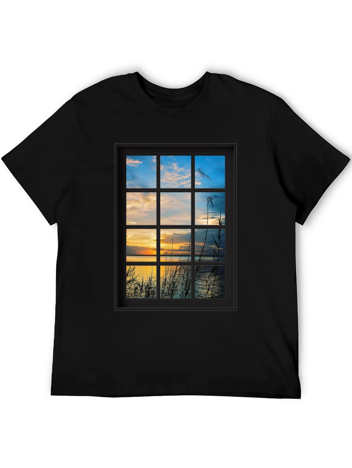 Window to Sunset T-Shirt - Unique Design