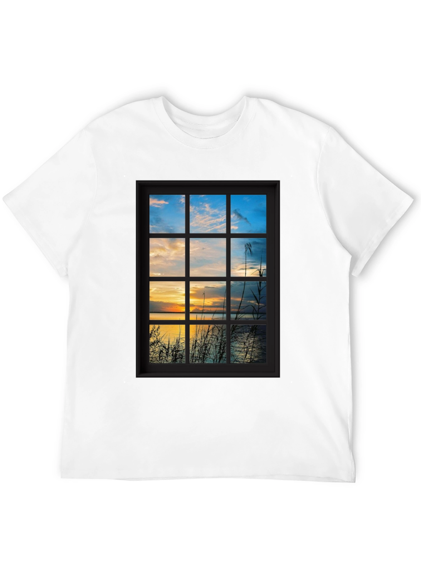 Window to Sunset T-Shirt - Unique Design