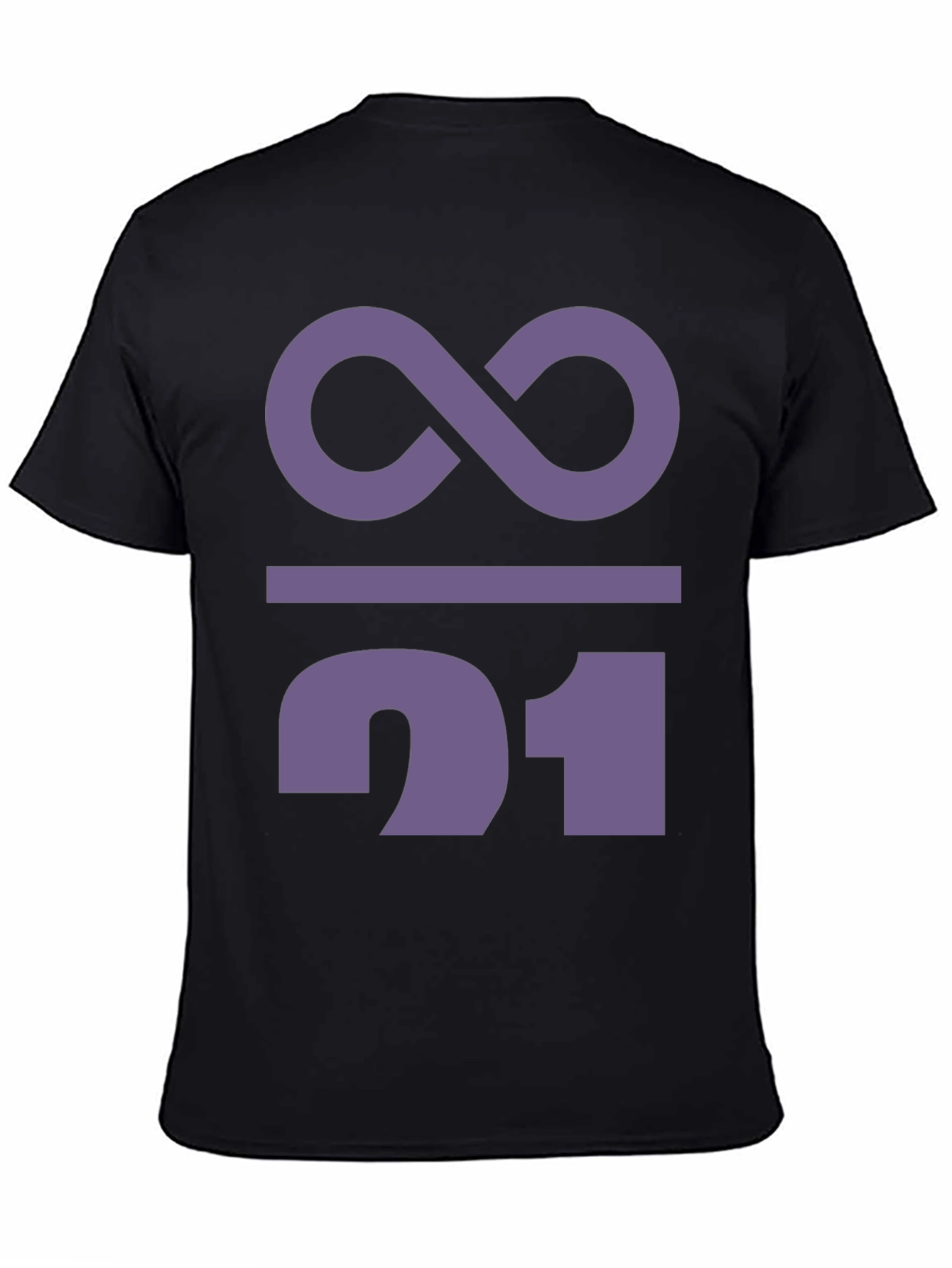 Abstract Infinity Division T-Shirt - Modern Graphic Tee