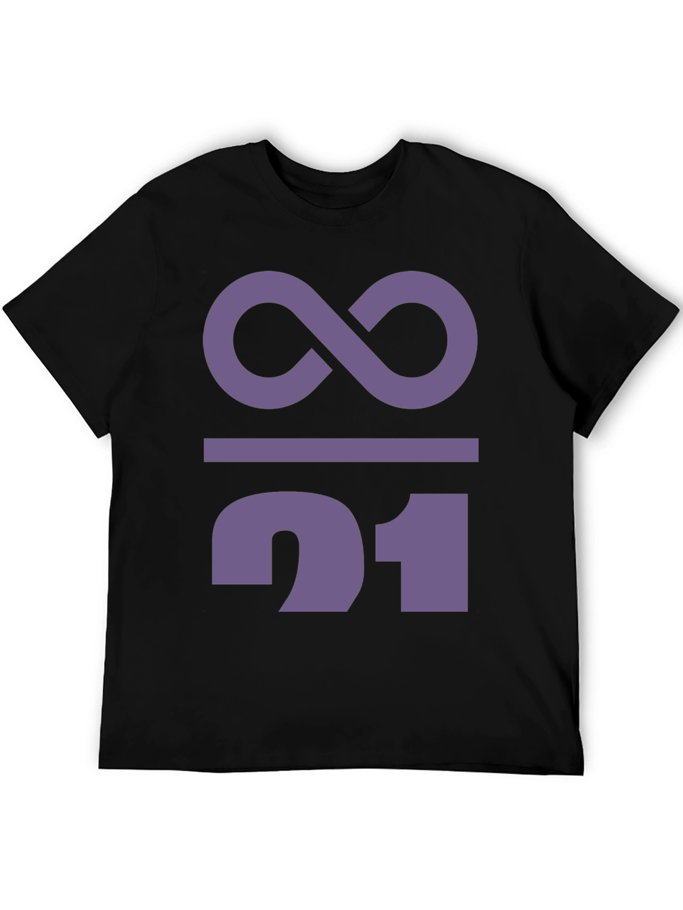 Abstract Infinity Division T-Shirt - Modern Graphic Tee