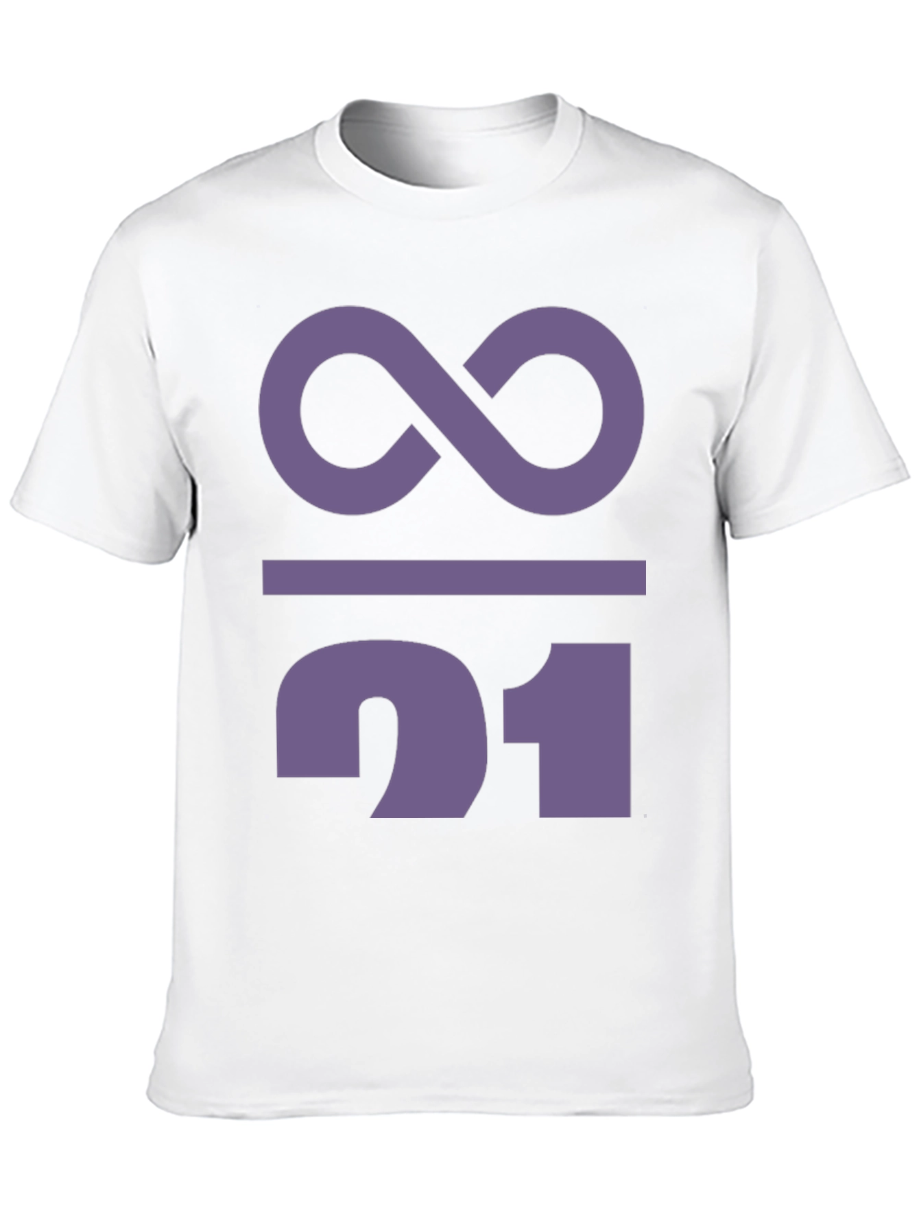 Abstract Infinity Division T-Shirt - Modern Graphic Tee