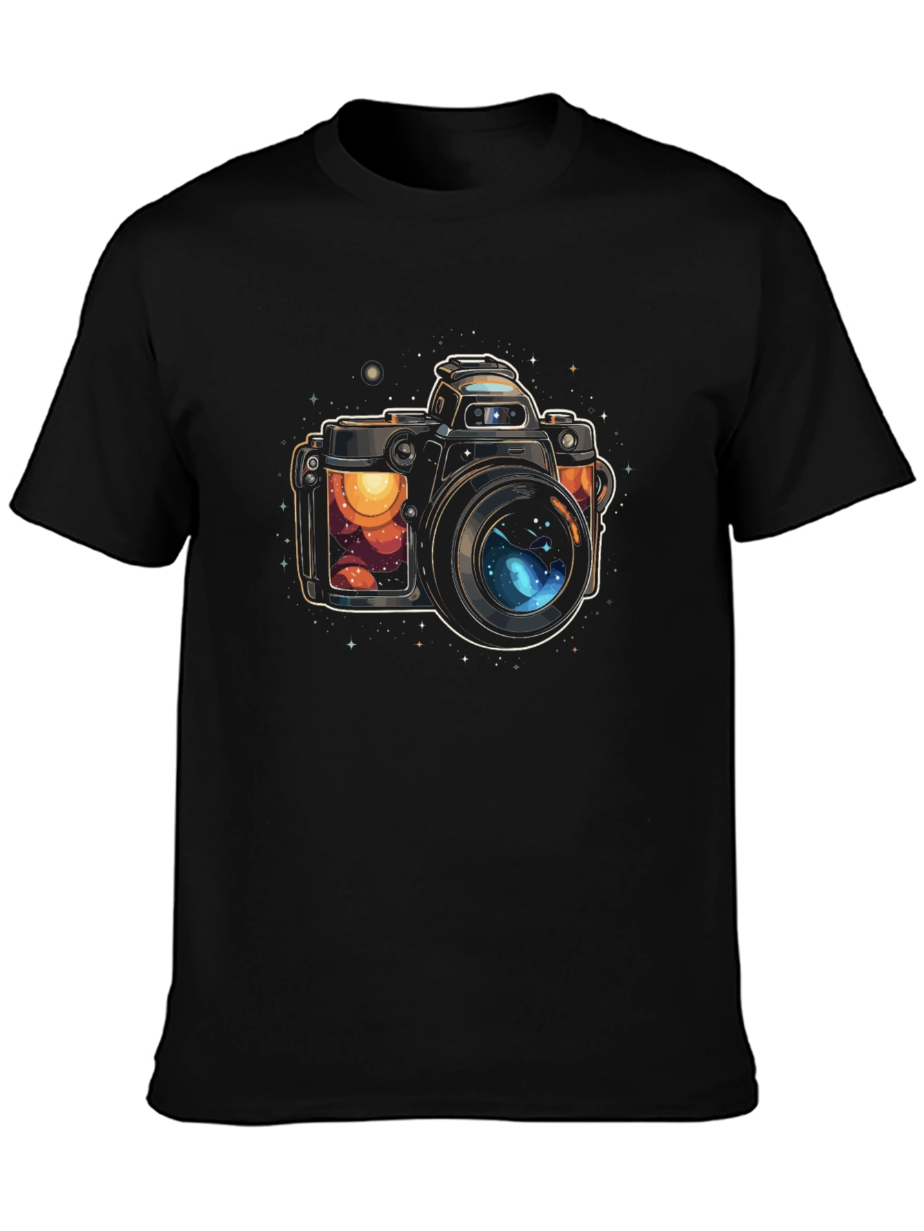 Cosmic Camera Graphic T-Shirt