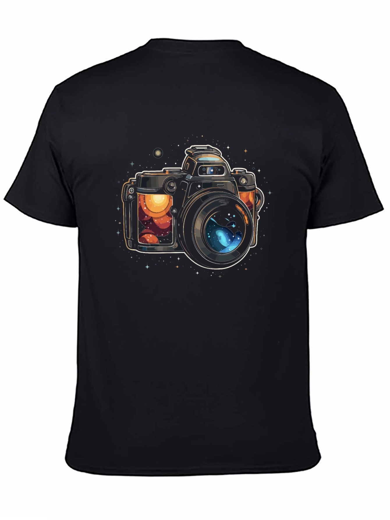 Cosmic Camera Graphic T-Shirt