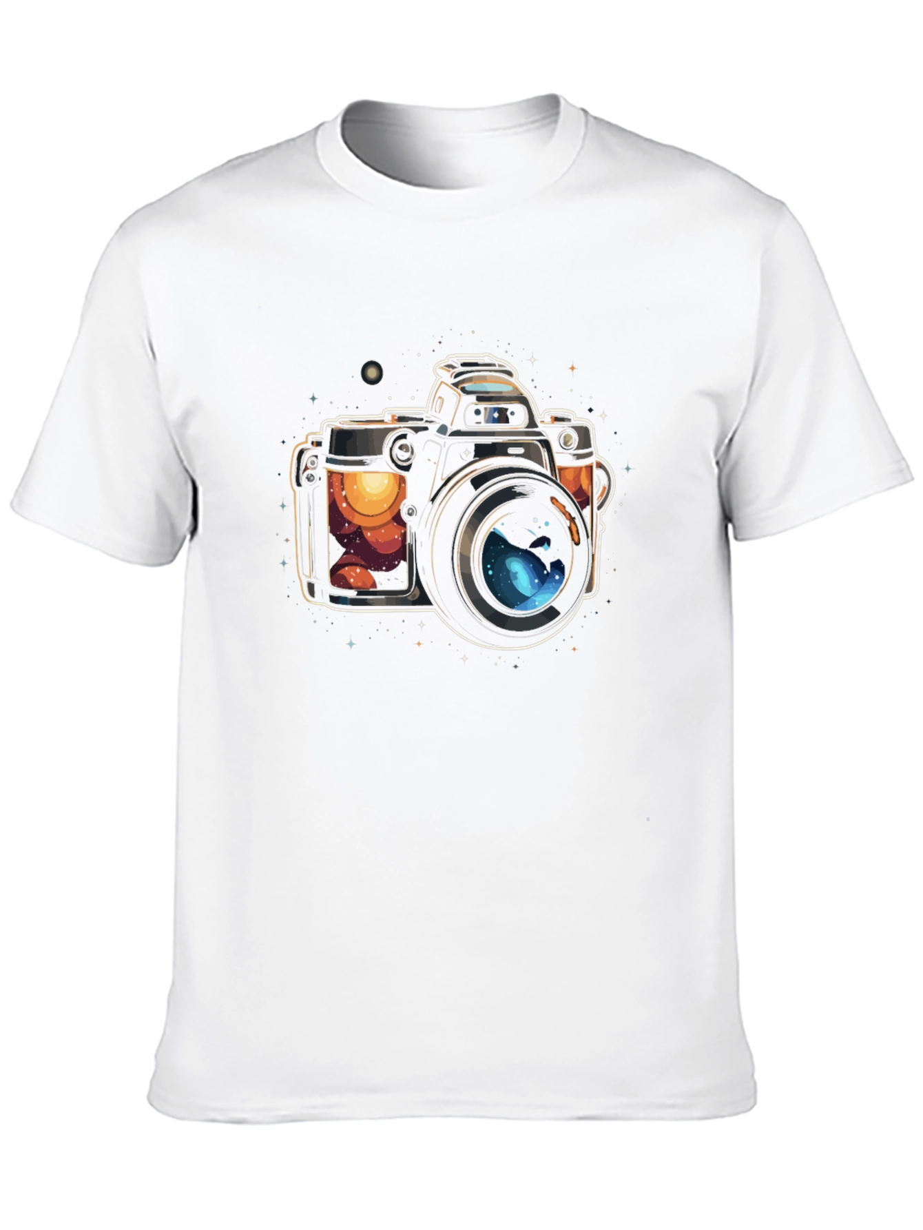 Cosmic Camera Graphic T-Shirt