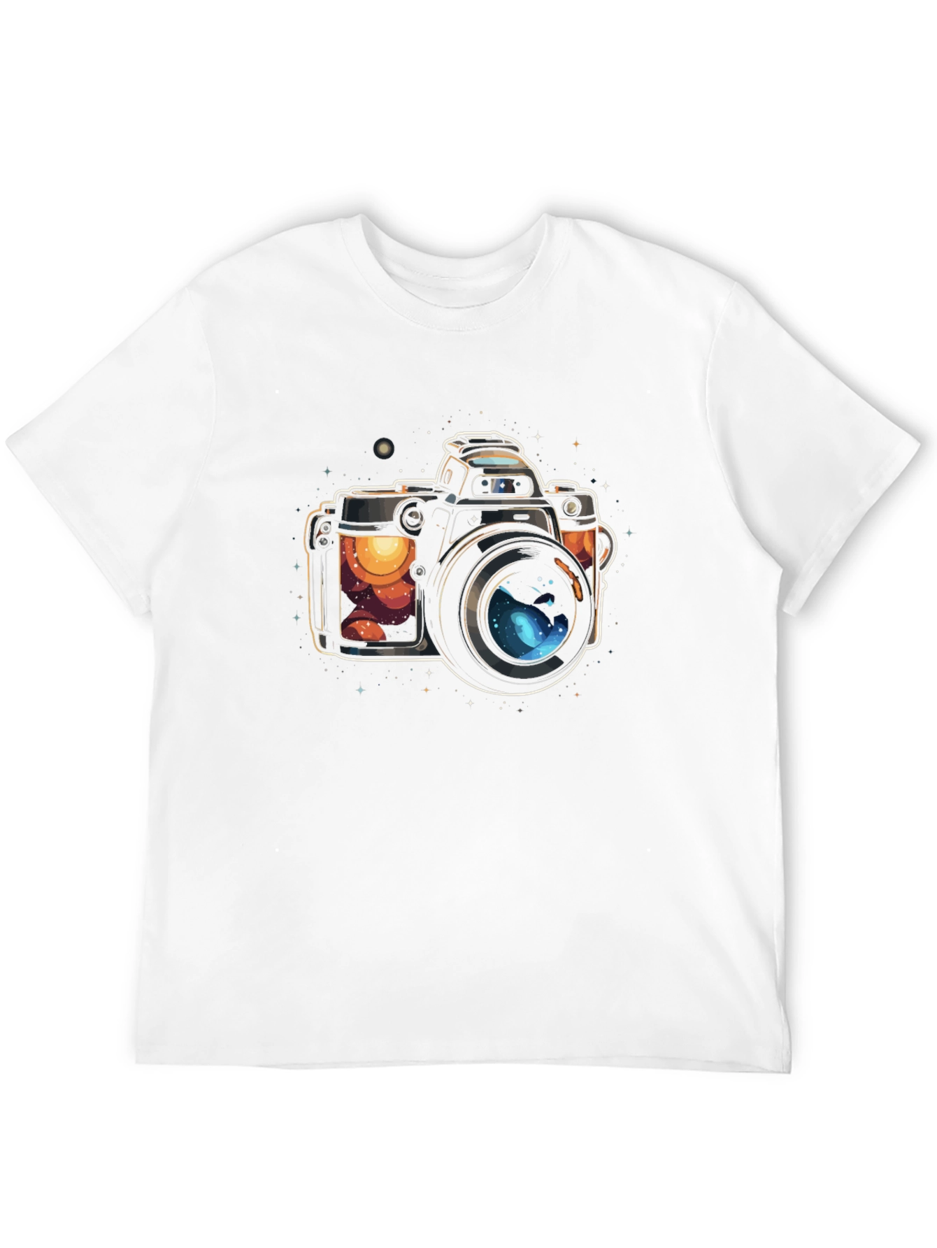Cosmic Camera Graphic T-Shirt