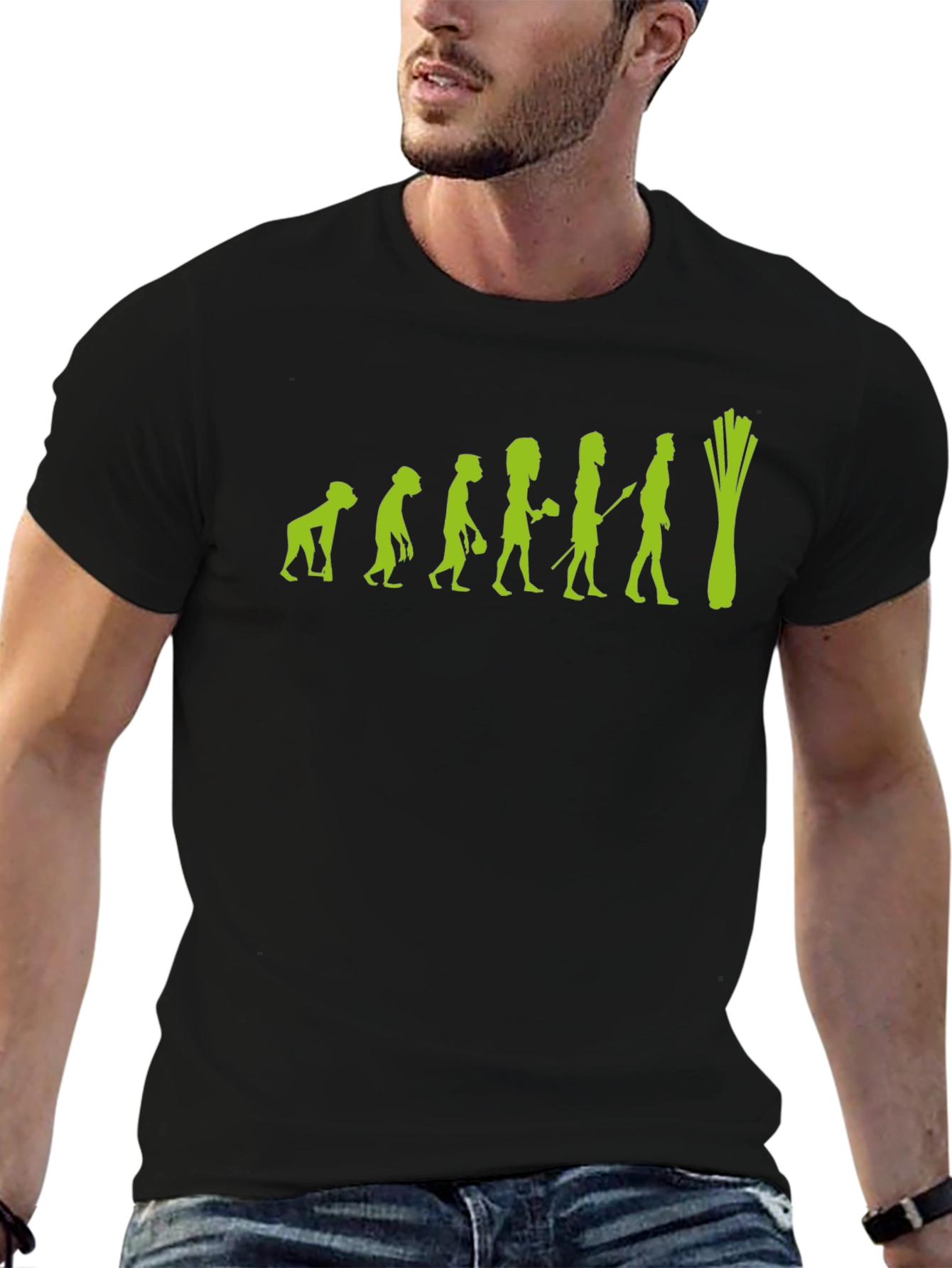 Evolution of Leek Funny T-Shirt