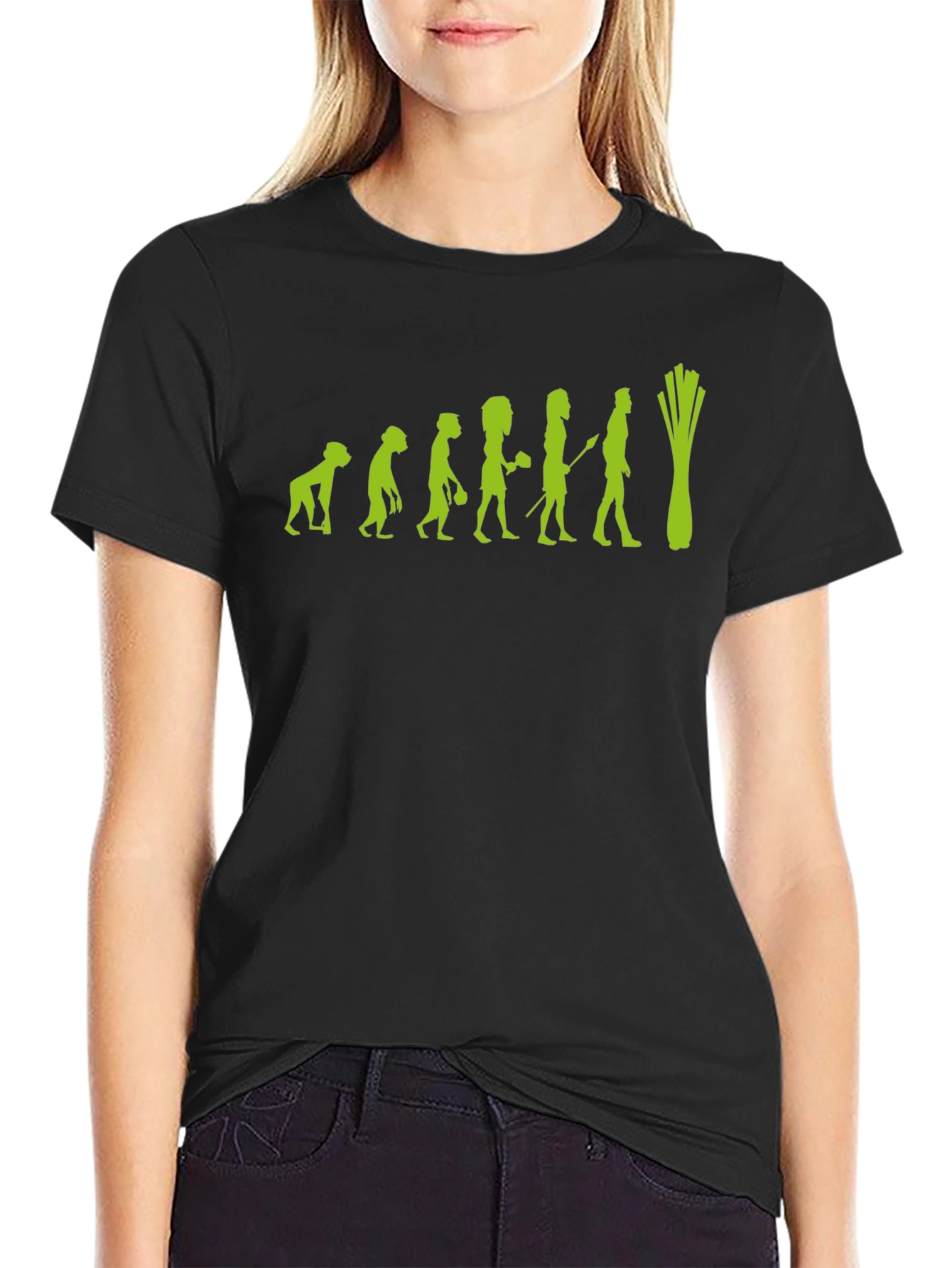 Evolution of Leek Funny T-Shirt