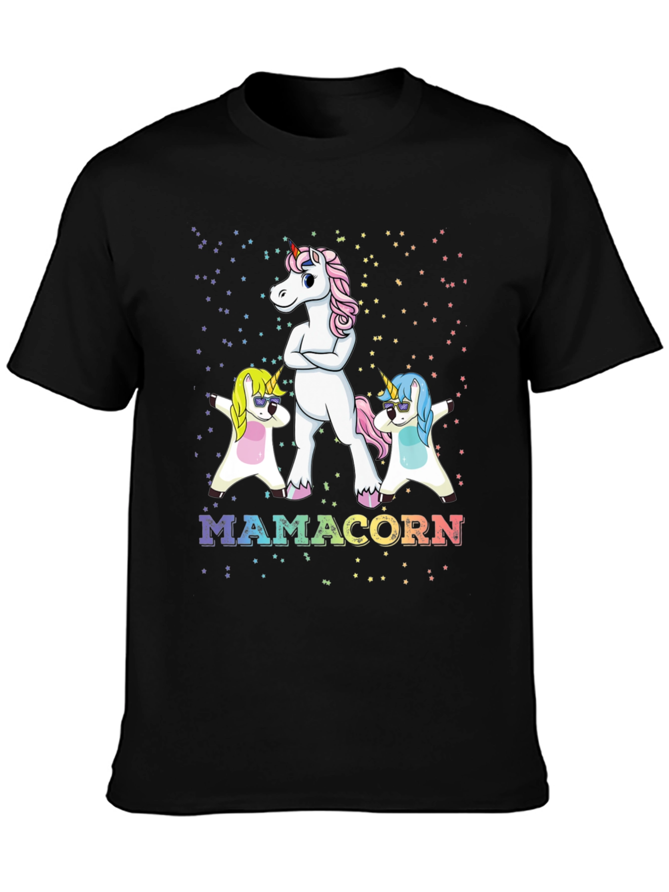 Mamacorn T-Shirt: Unicorn Family Fun