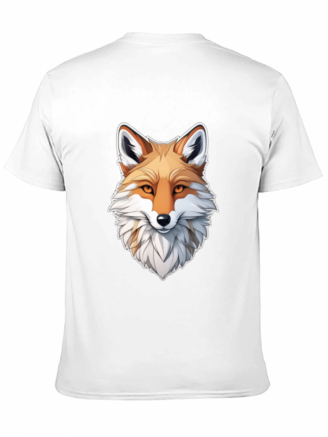 Fox Graphic Black T-Shirt for Men