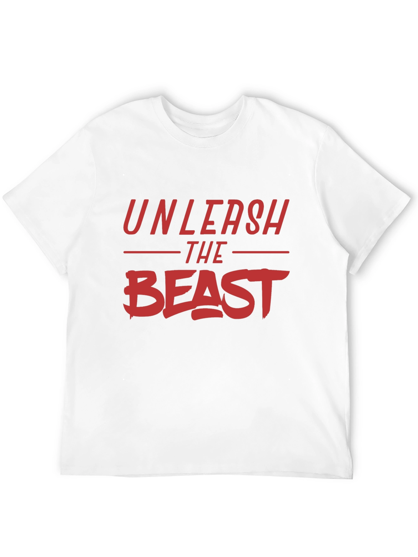 Unleash The Beast Graphic T-Shirt - Black