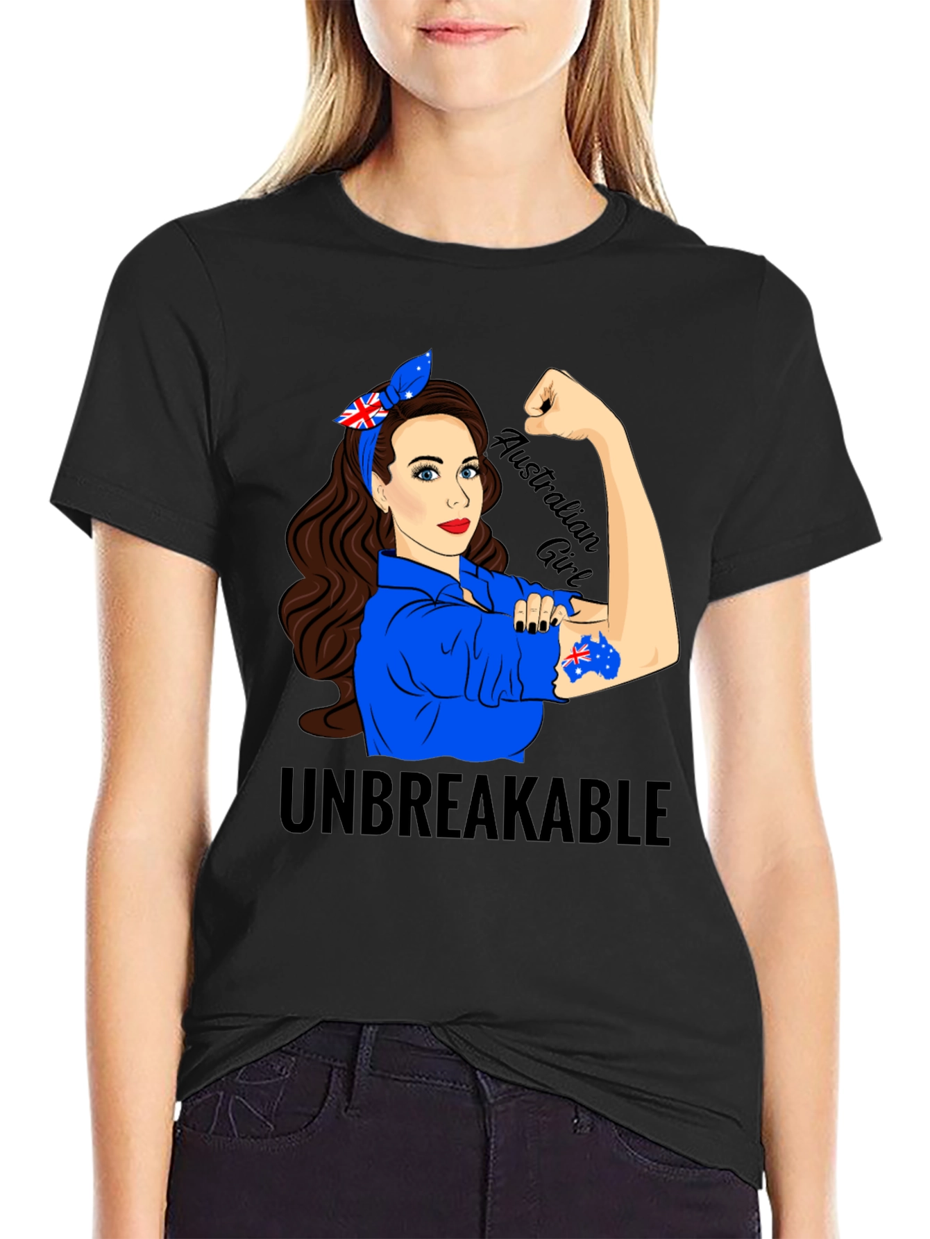 Unbreakable Australian Girl T-Shirt