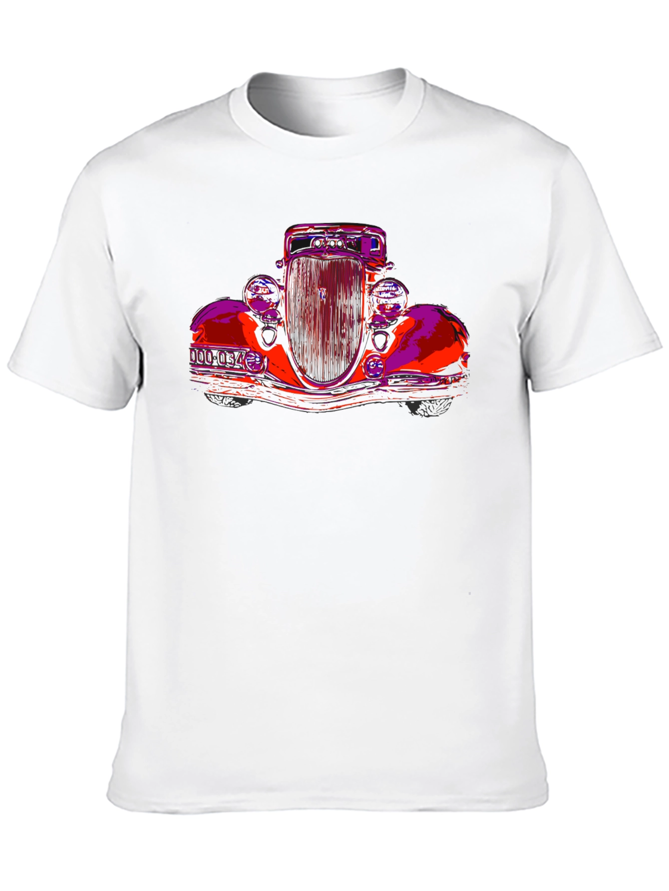 Classic Car Graphic Tee - Retro Style