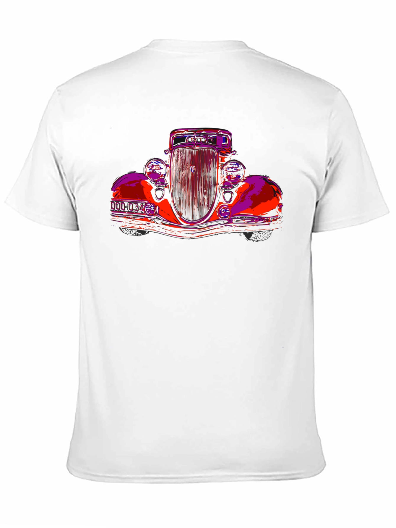Classic Car Graphic Tee - Retro Style