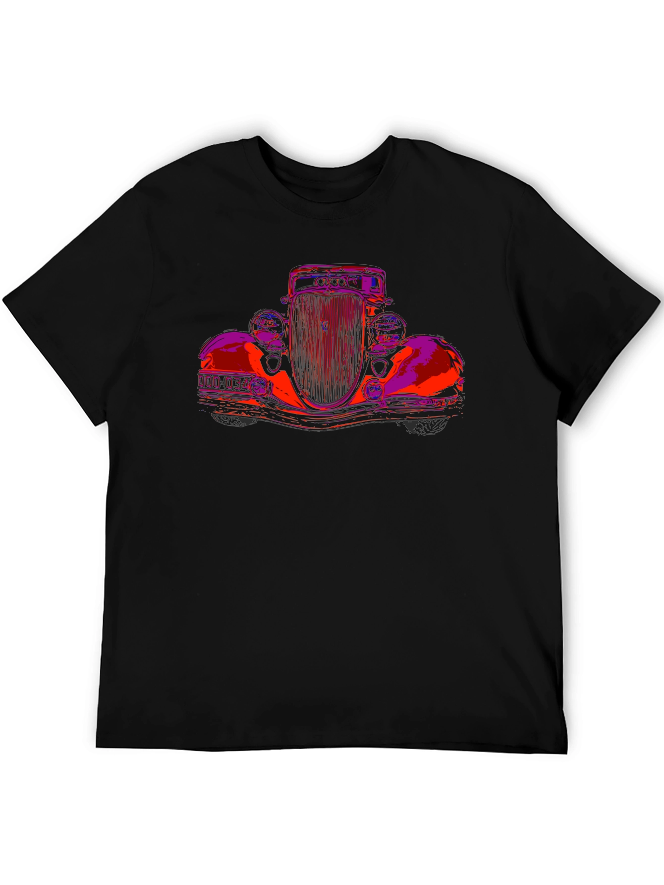 Classic Car Graphic Tee - Retro Style