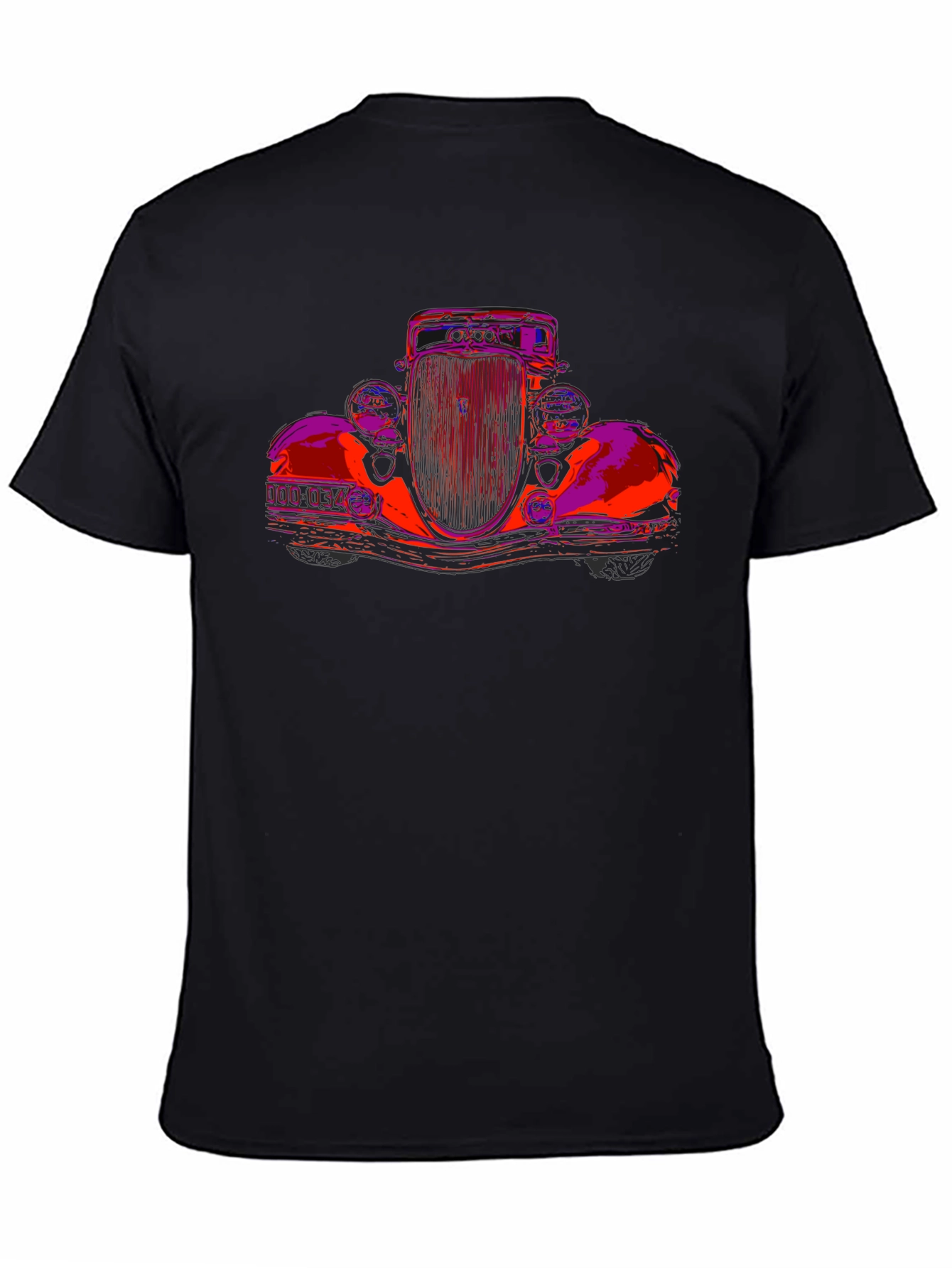 Classic Car Graphic Tee - Retro Style