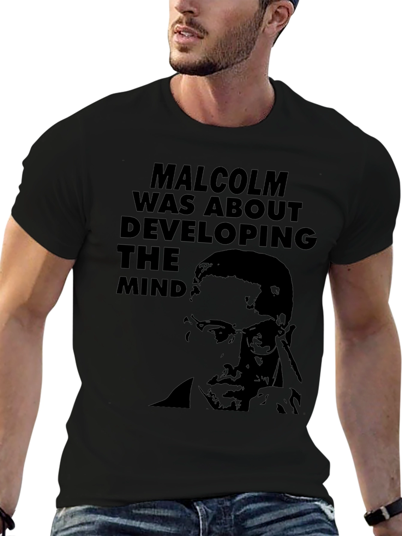 Malcolm X Mind Development Graphic Tee