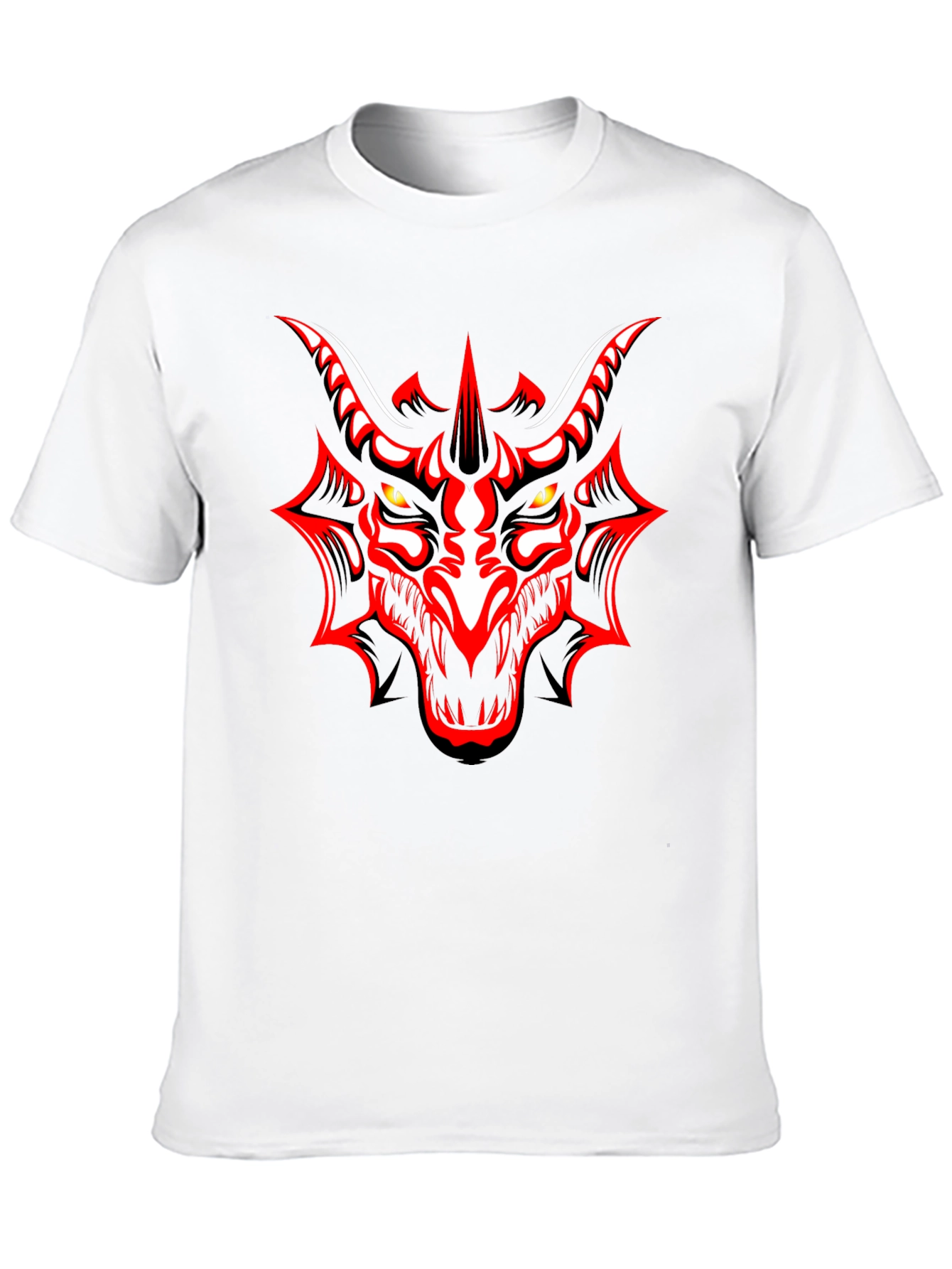 Bold Dragon Graphic Black T-Shirt