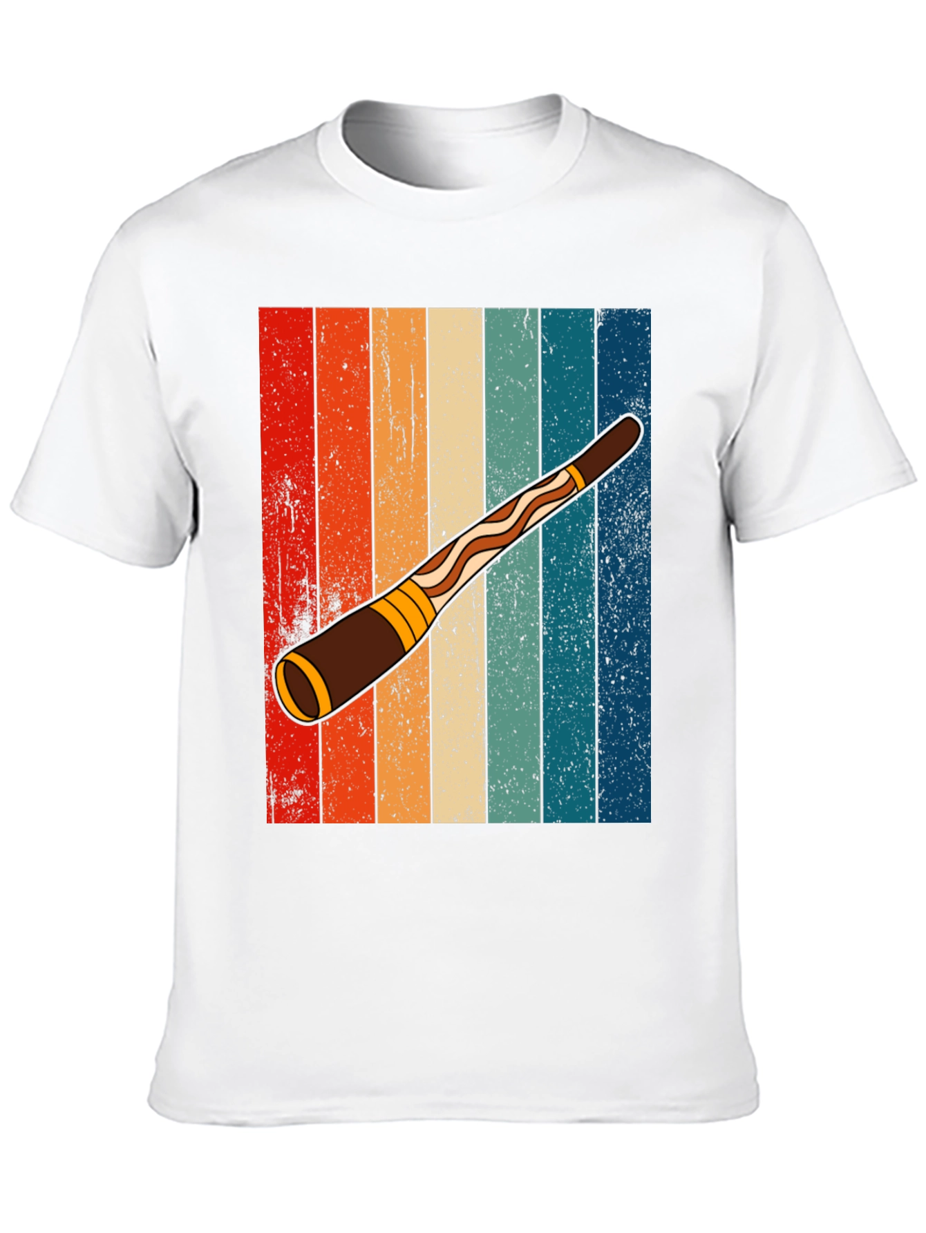Retro Didgeridoo Graphic Tee