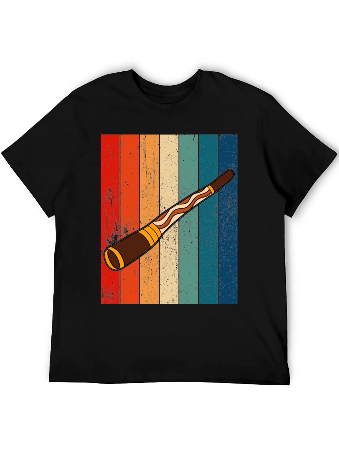 Retro Didgeridoo Graphic Tee