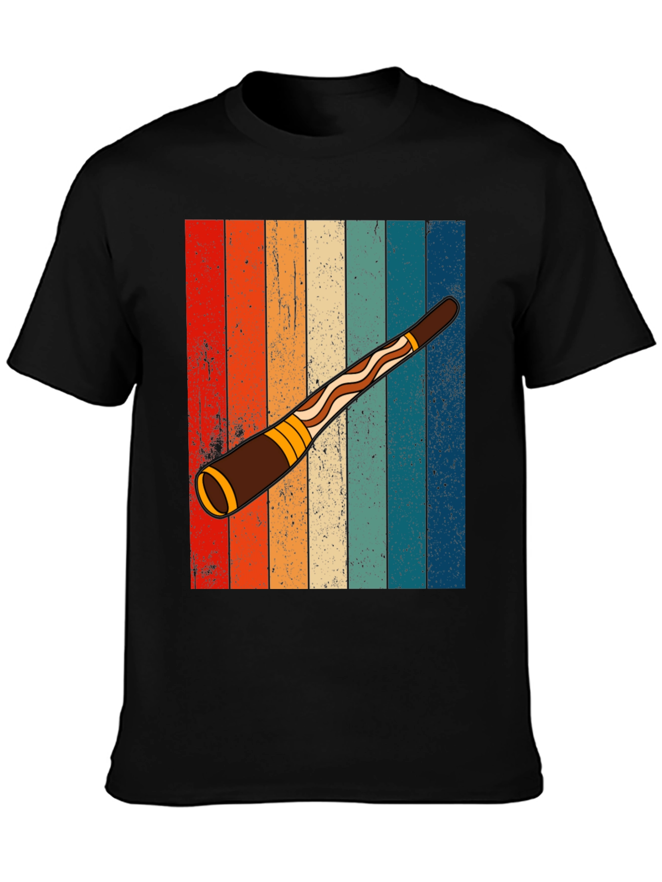 Retro Didgeridoo Graphic Tee