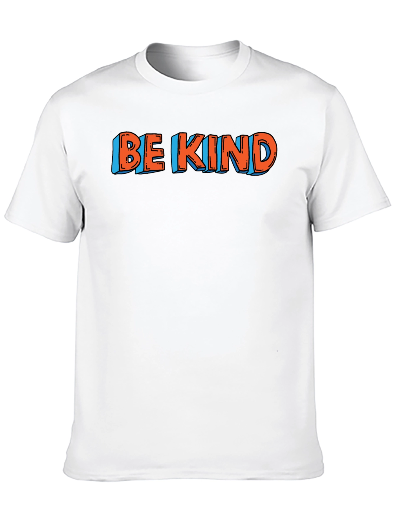 Be Kind Graphic Tee - Black Casual Comfort