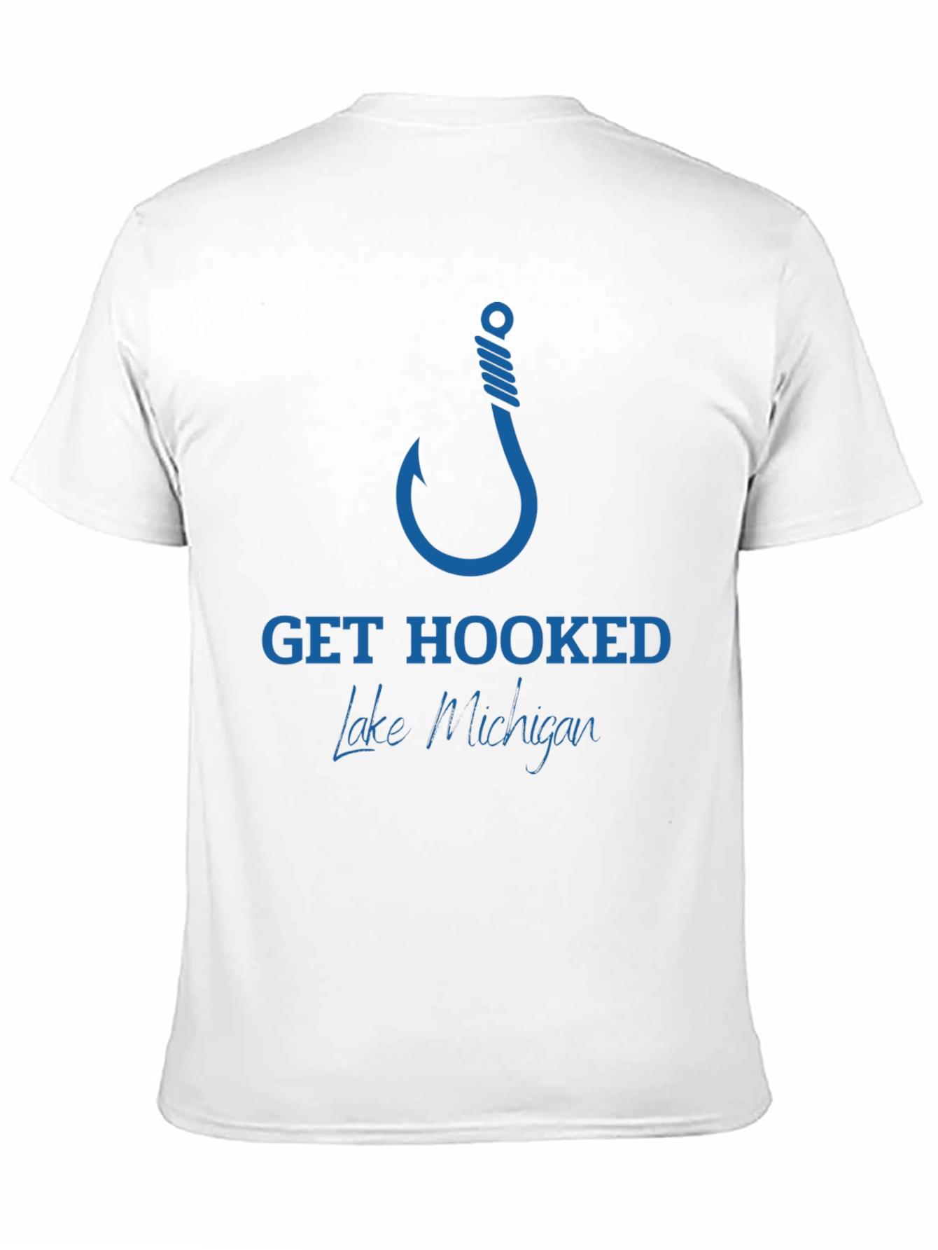 Get Hooked Lake Michigan Fishing T-Shirt