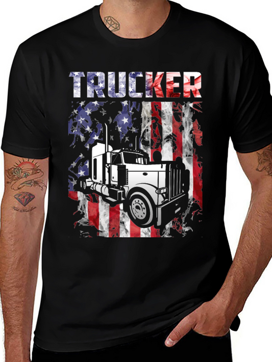 American Trucker Graphic Tee