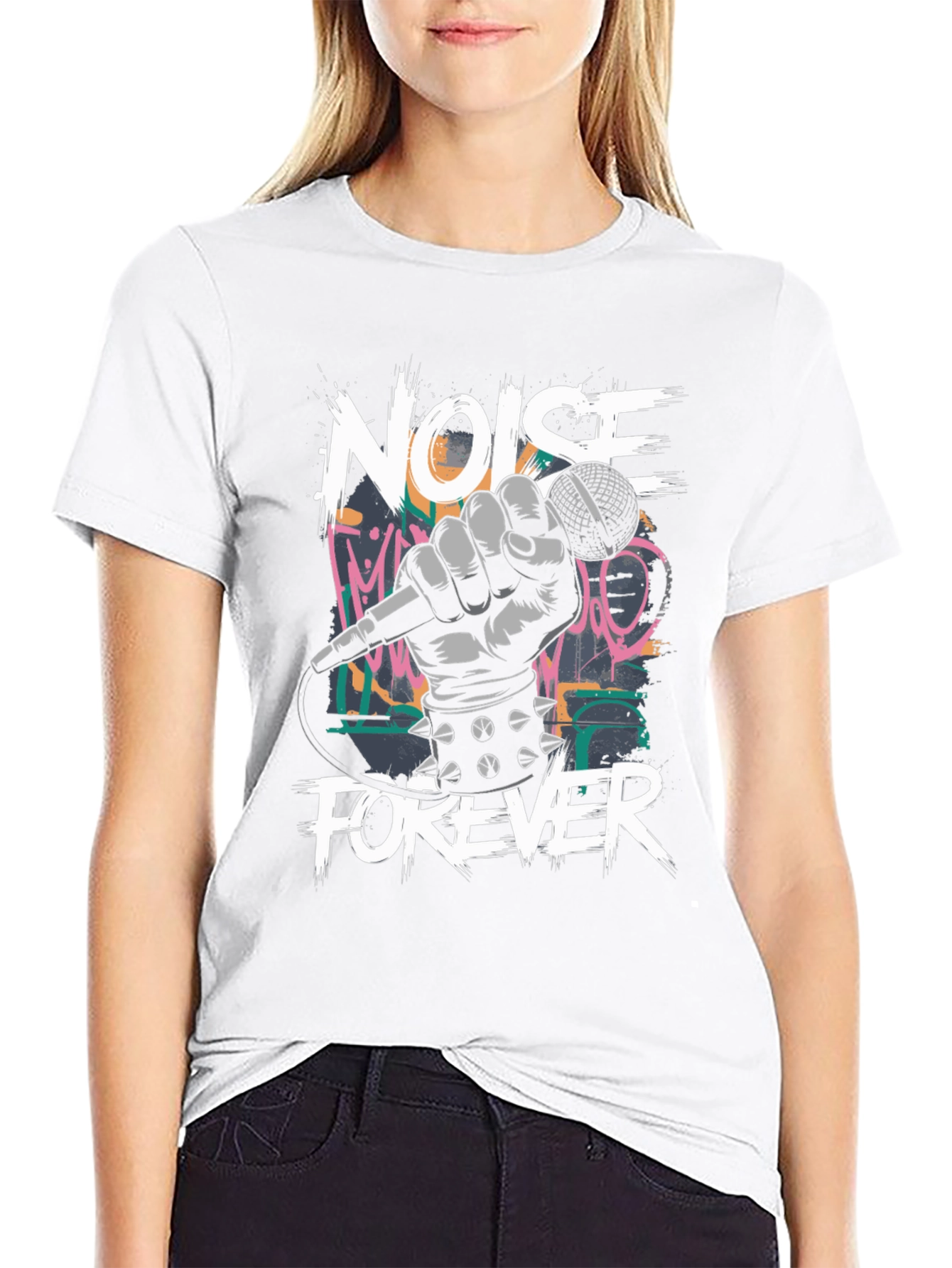 Noise Forever Graphic T-Shirt - Music Lover Tee