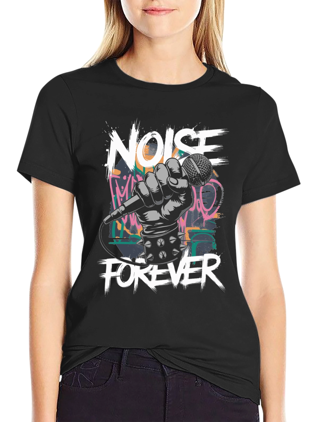 Noise Forever Graphic T-Shirt - Music Lover Tee
