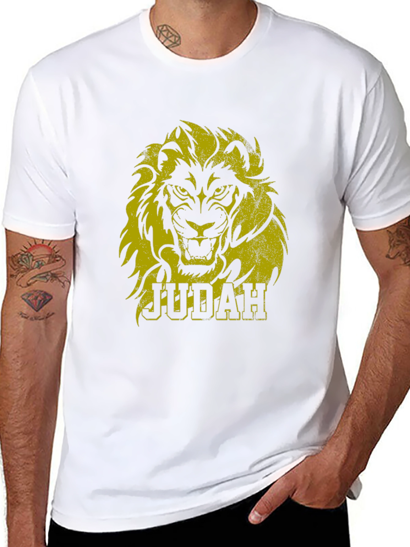 Judah Lion Graphic T-Shirt - Soft Cotton Tee