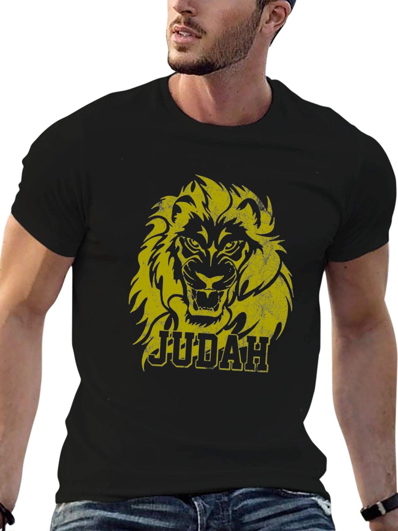 Judah Lion Graphic T-Shirt - Soft Cotton Tee