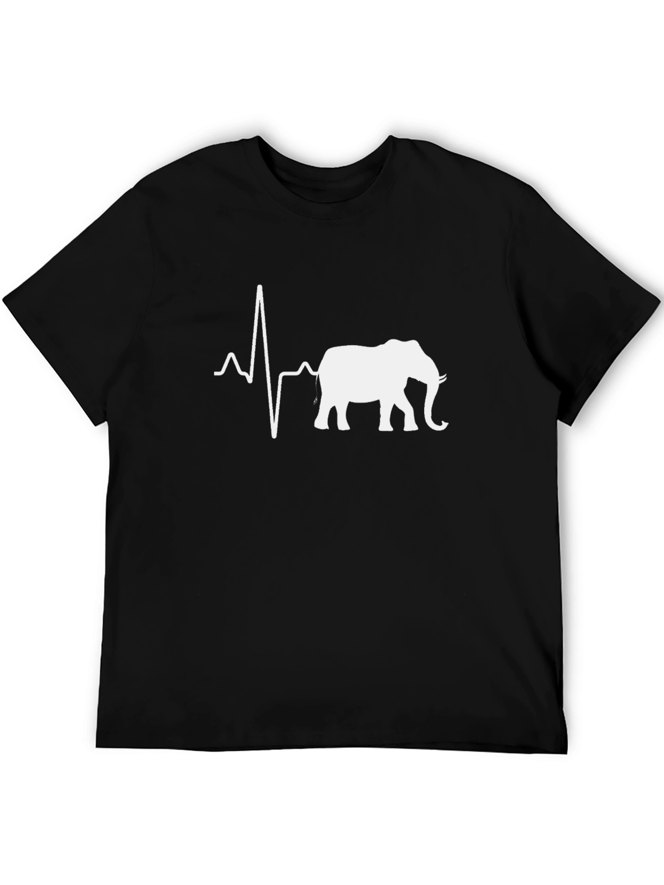Elephant Heartbeat Graphic T-Shirt