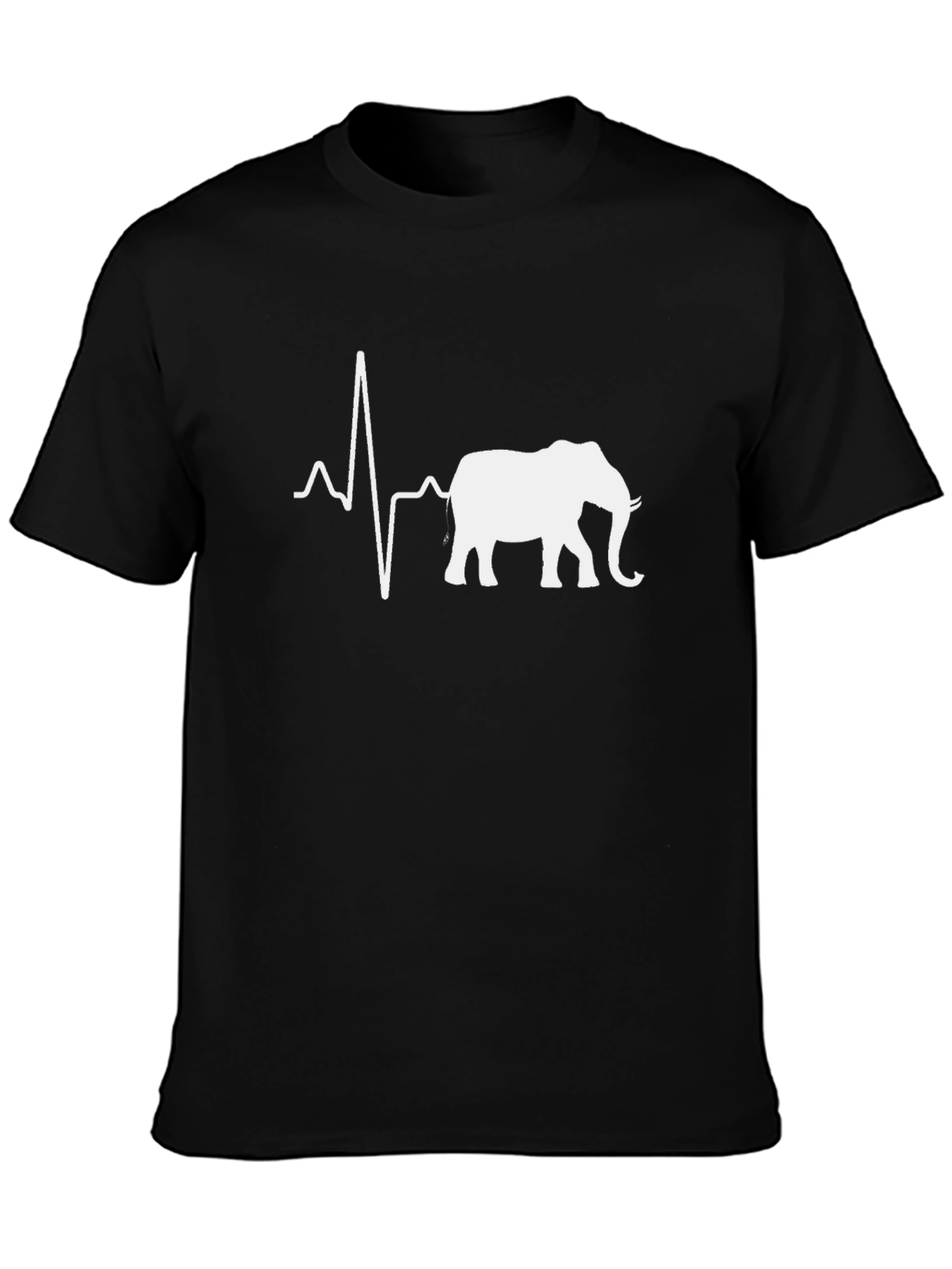 Elephant Heartbeat Graphic T-Shirt