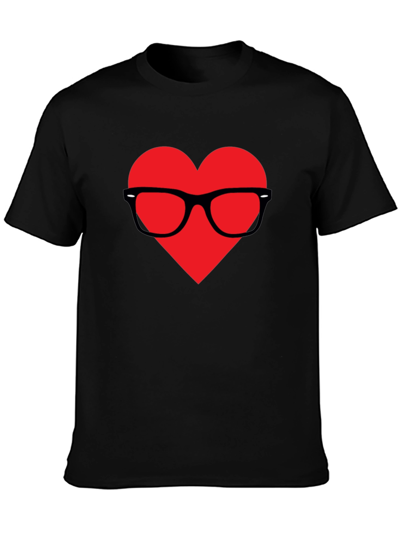Geeky Heart T-Shirt - Love Nerds