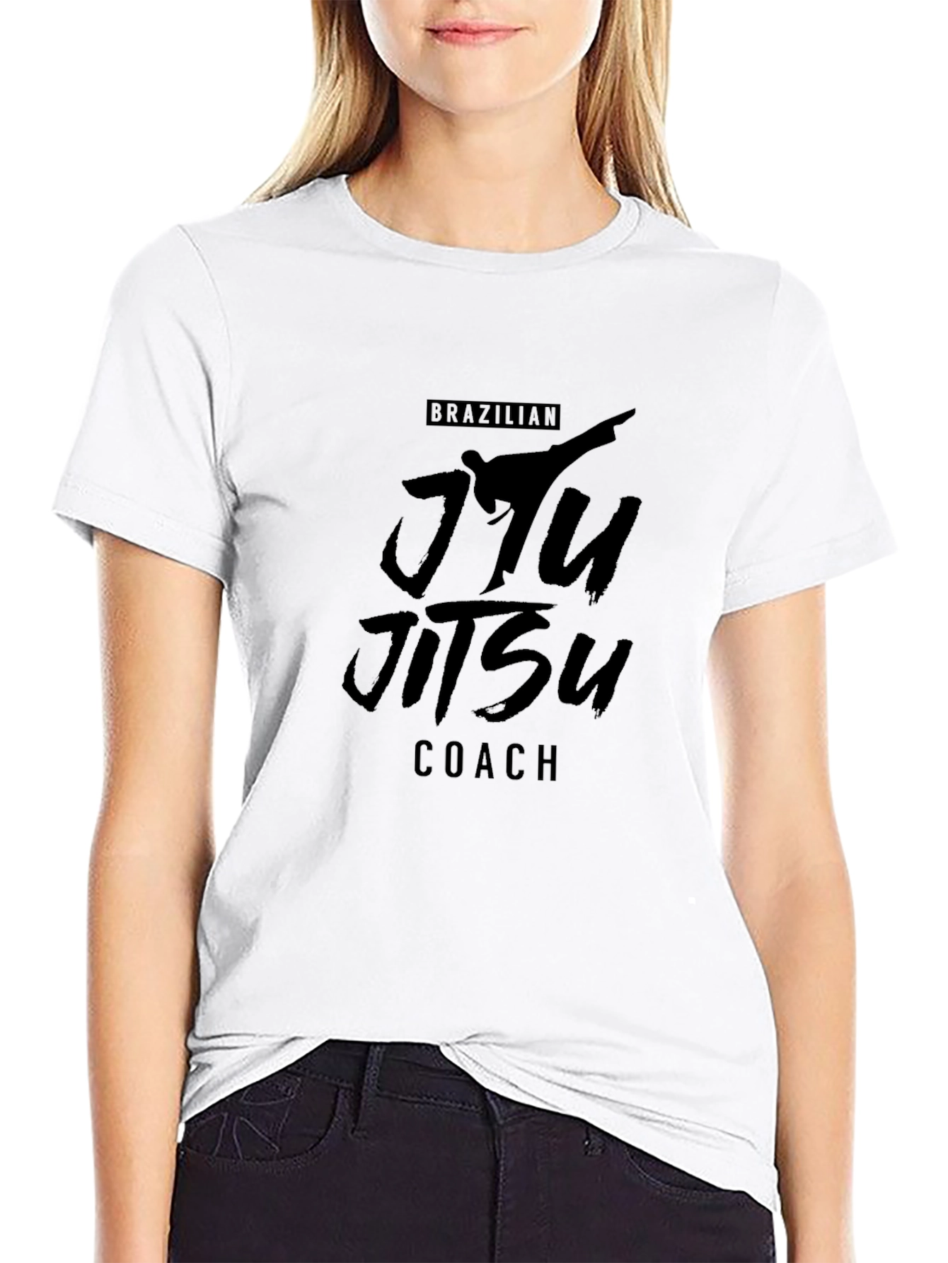 Brazilian Jiu Jitsu Coach Graphic T-Shirt