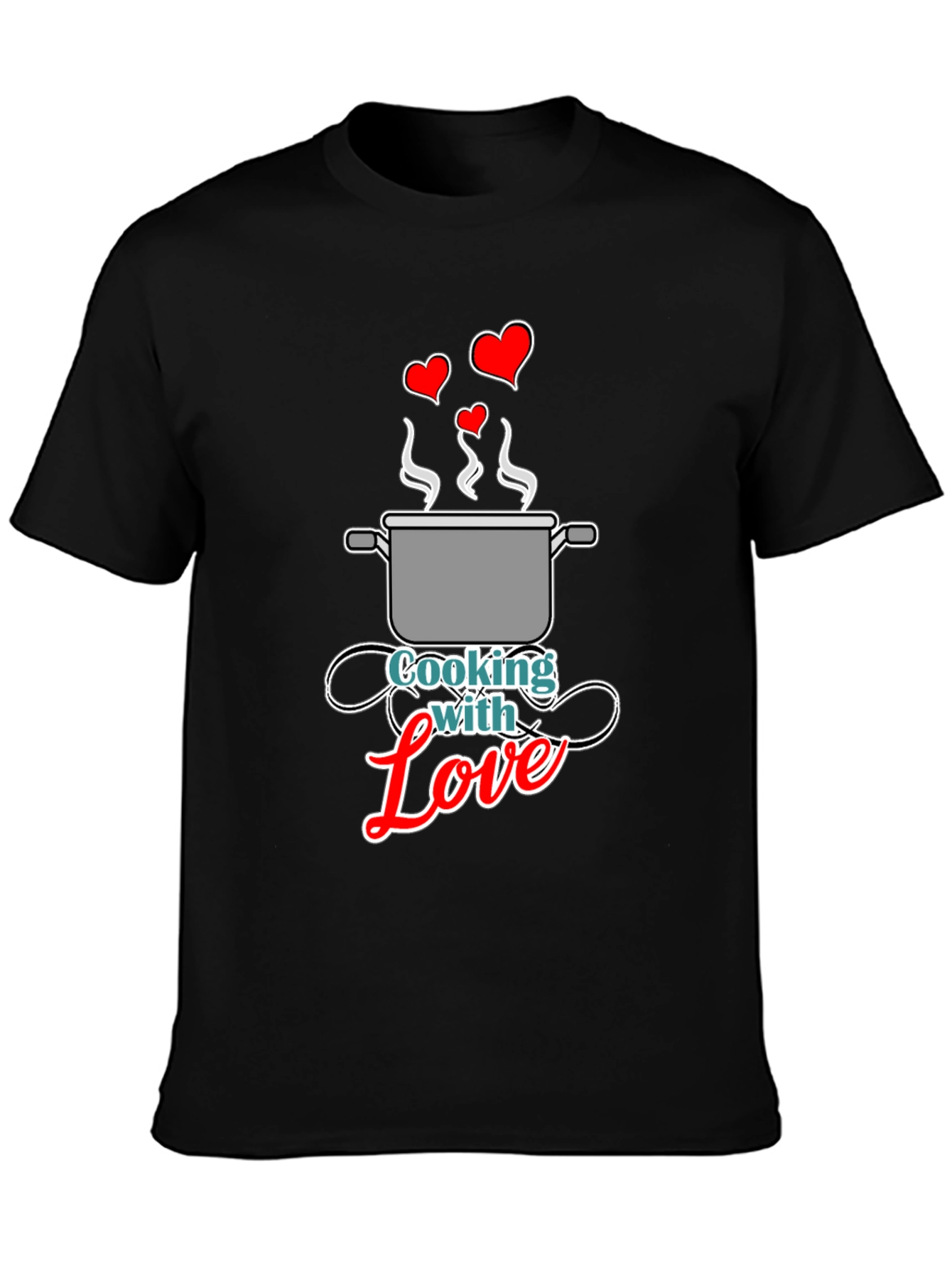 Cooking with Love Graphic T-Shirt