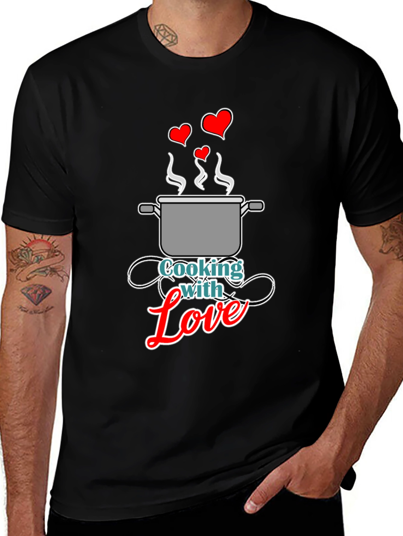Cooking with Love Graphic T-Shirt