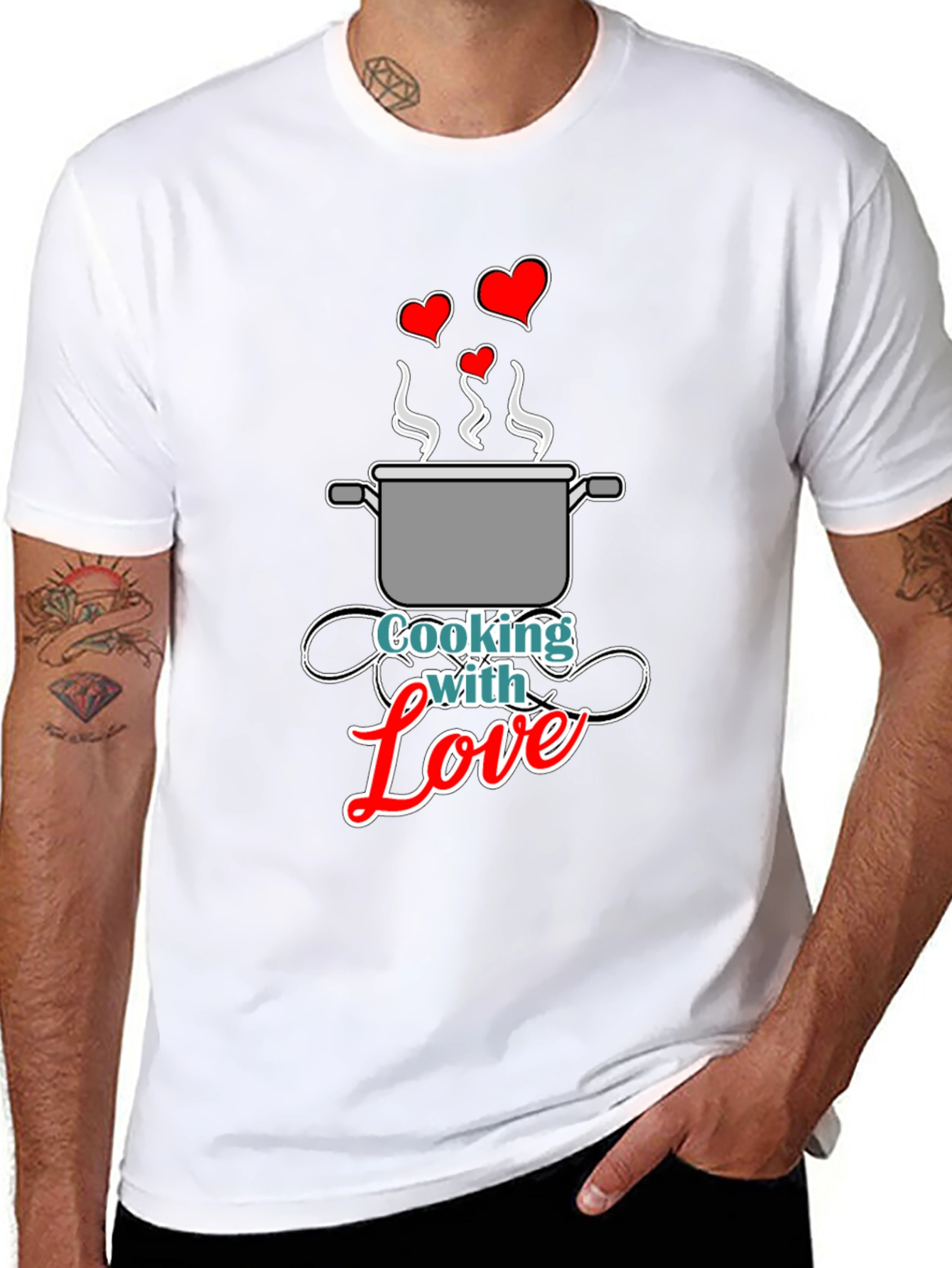 Cooking with Love Graphic T-Shirt