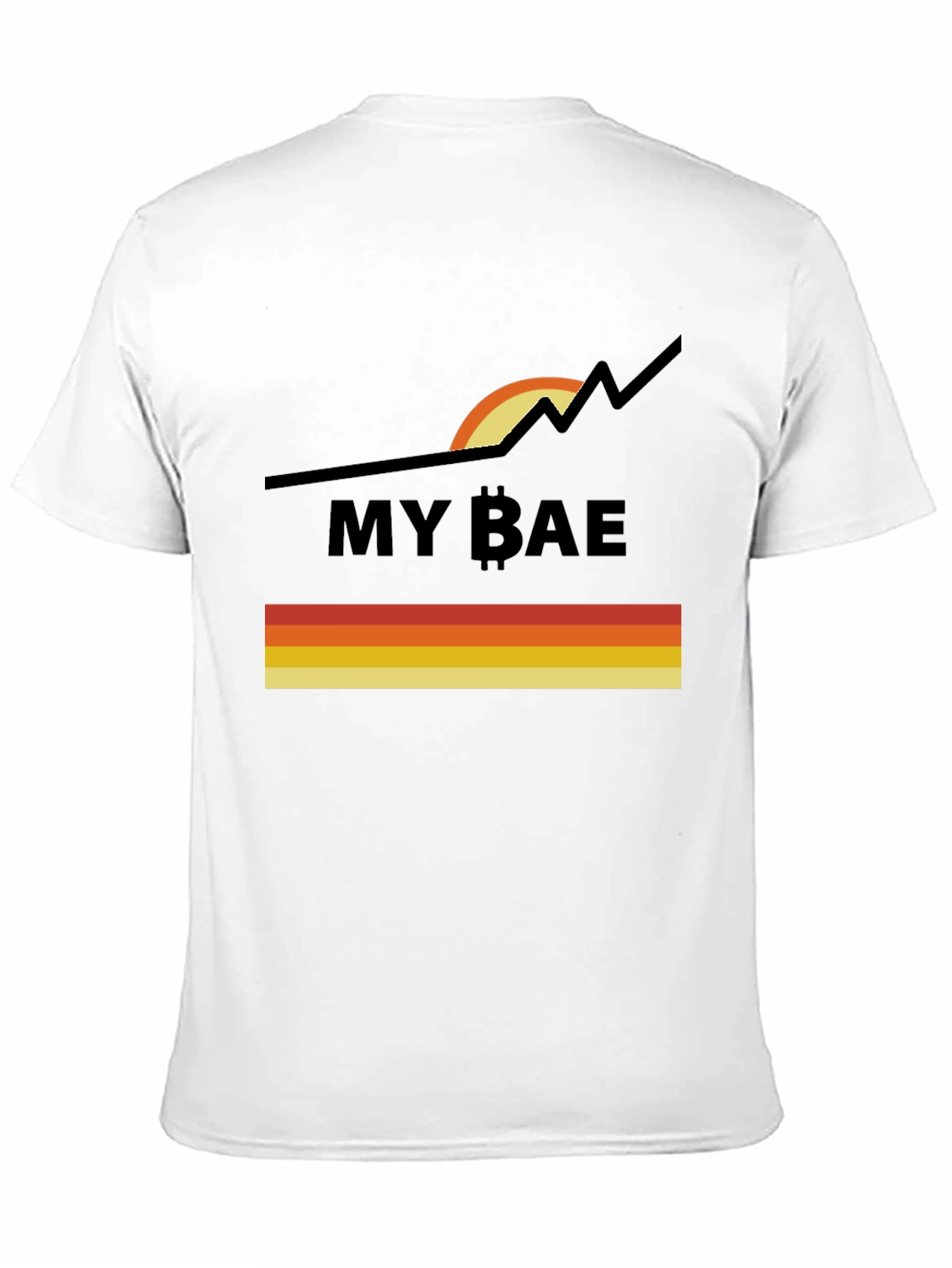 My Bae Bitcoin Cryptocurrency Graphic Tee