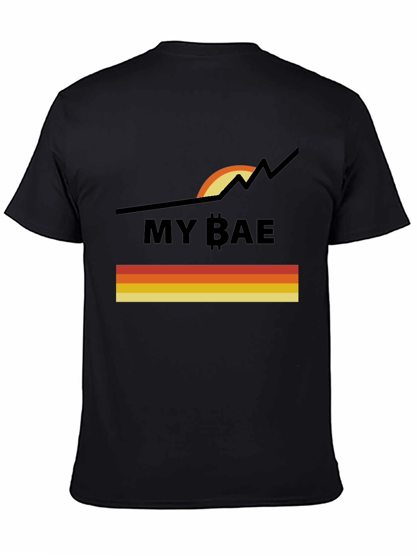 My Bae Bitcoin Cryptocurrency Graphic Tee