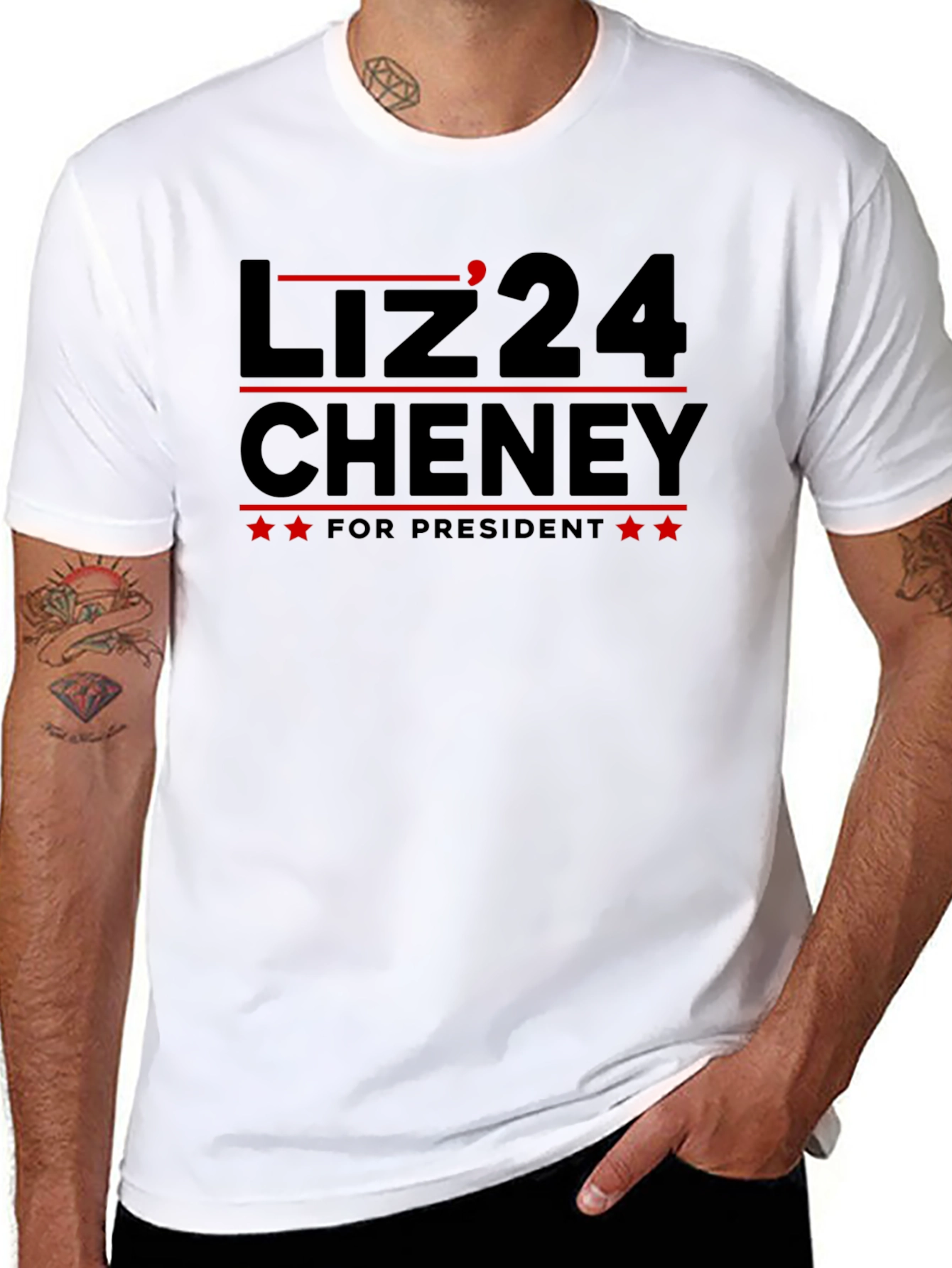 Liz Cheney 24 For President T-Shirt